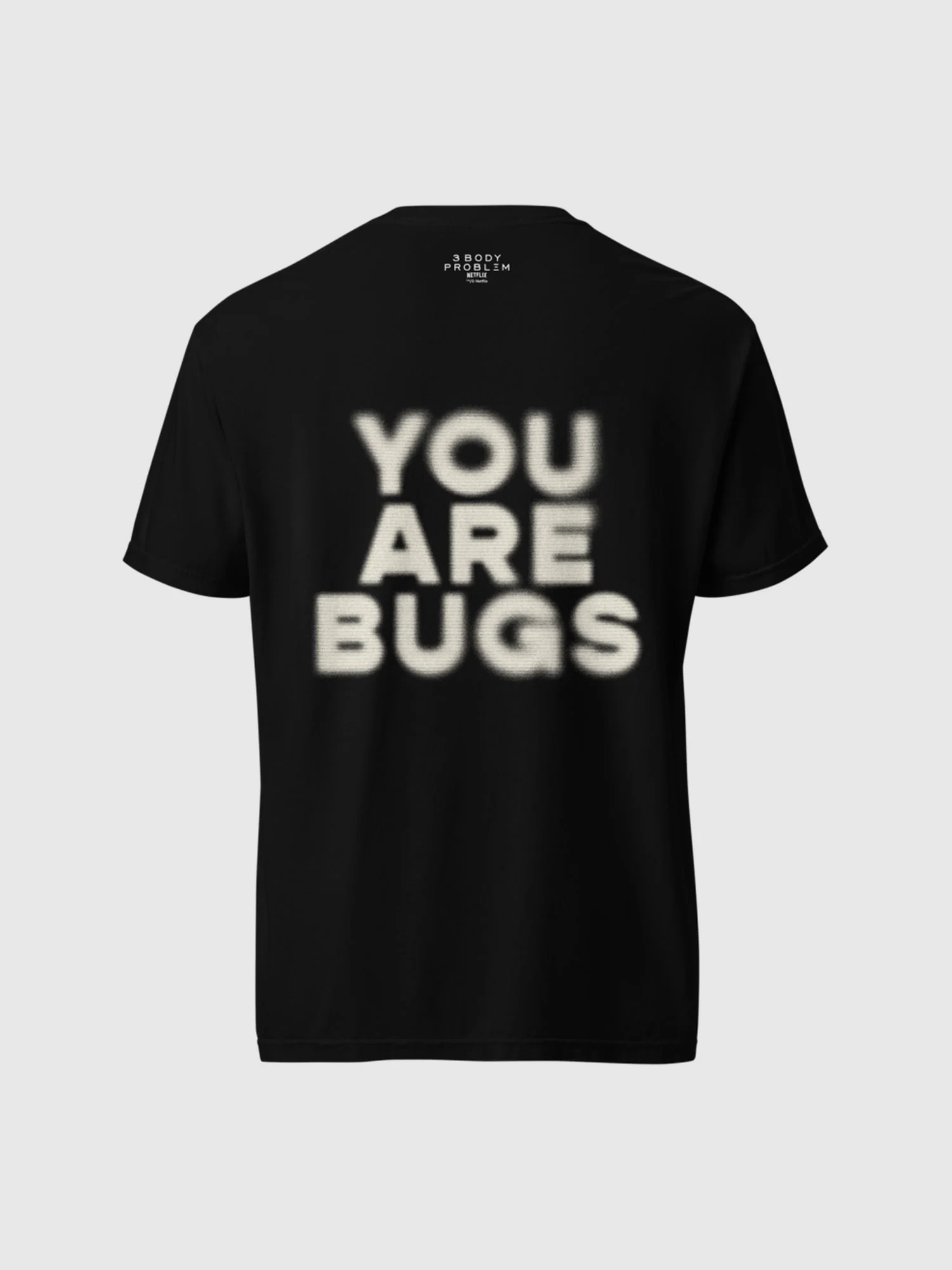 3 Body Problem Eye Unisex Heavyweight T-Shirt [Black] - Image 3