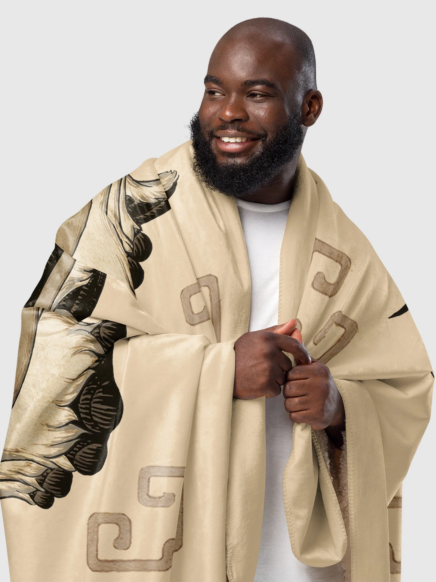 Avatar: The Last Airbender Appa Premium Sherpa Blanket - Image 5