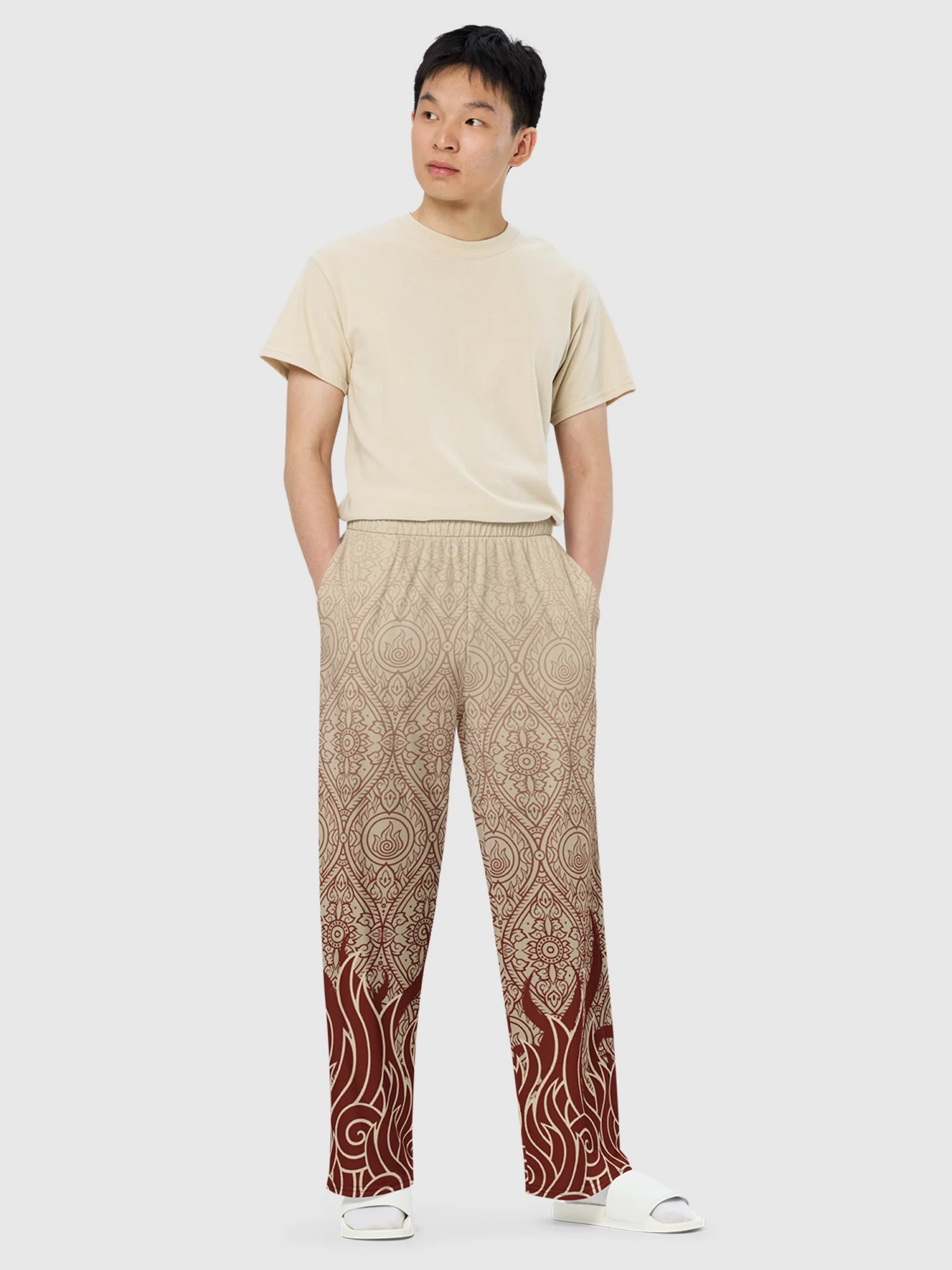 Avatar: The Last Airbender Fire Nation Wide Leg Pants - Image 3