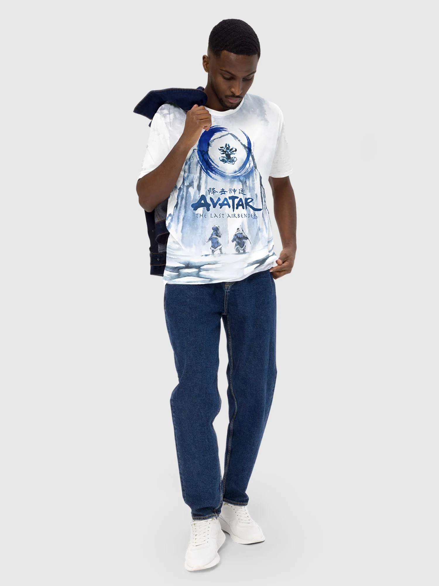 Avatar: The Last Airbender Watercolor T-Shirt - Image 4