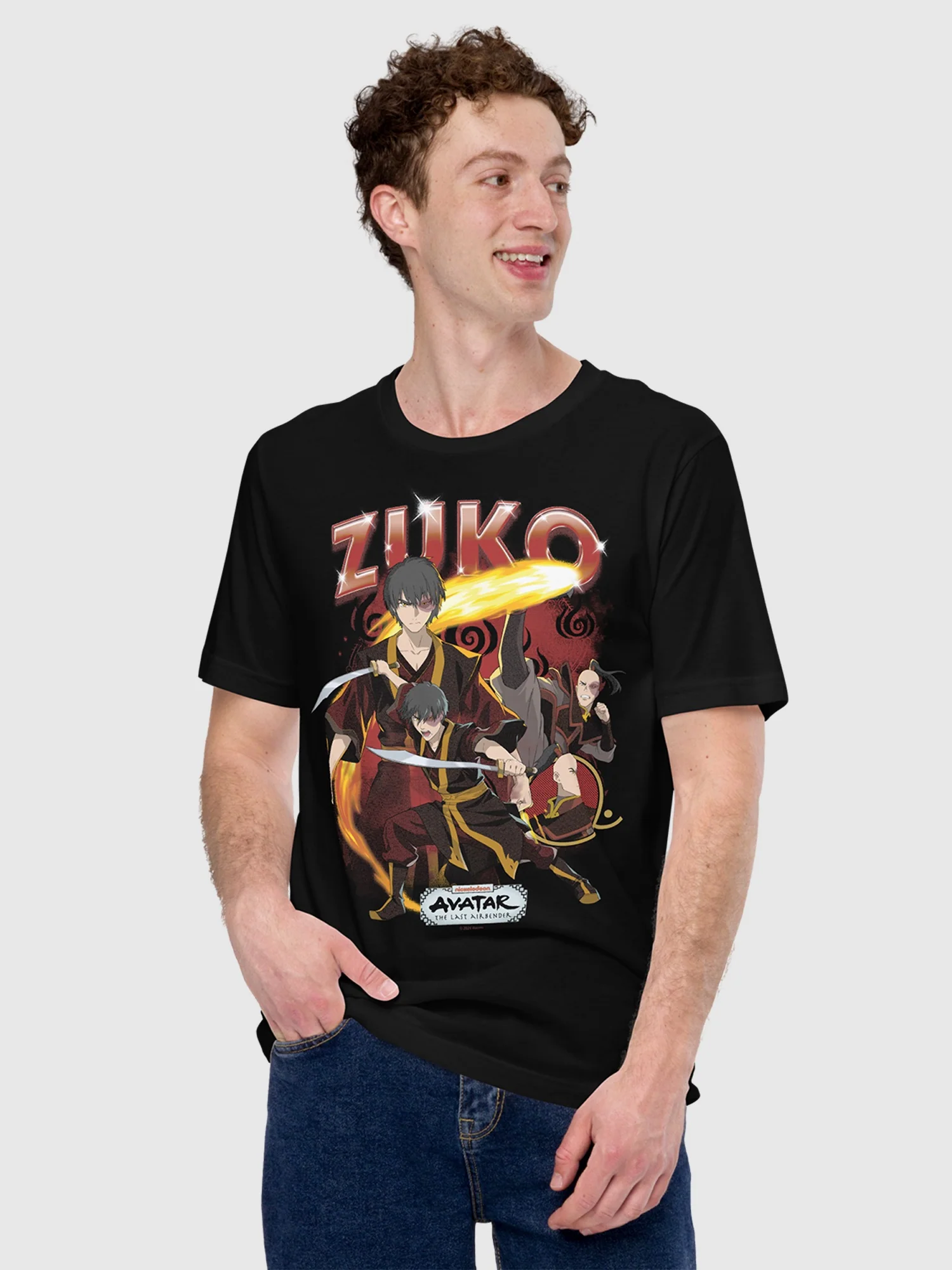 Avatar: The Last Airbender Zuko Heartthrob Unisex T-Shirt - Image 3