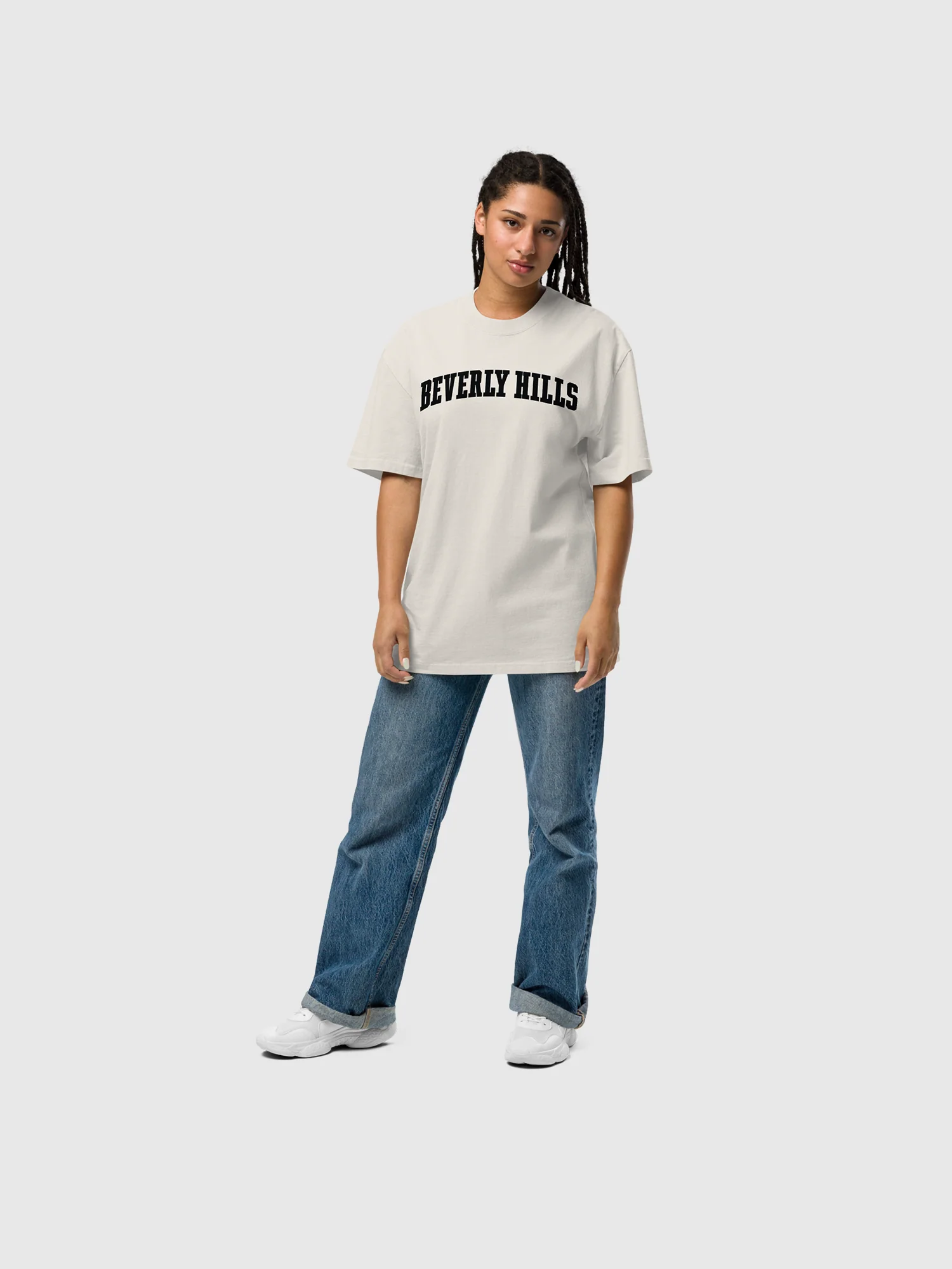 Beverly Hills Cop: Axel F The Heat is Back On Oversized T-shirt - Image 3