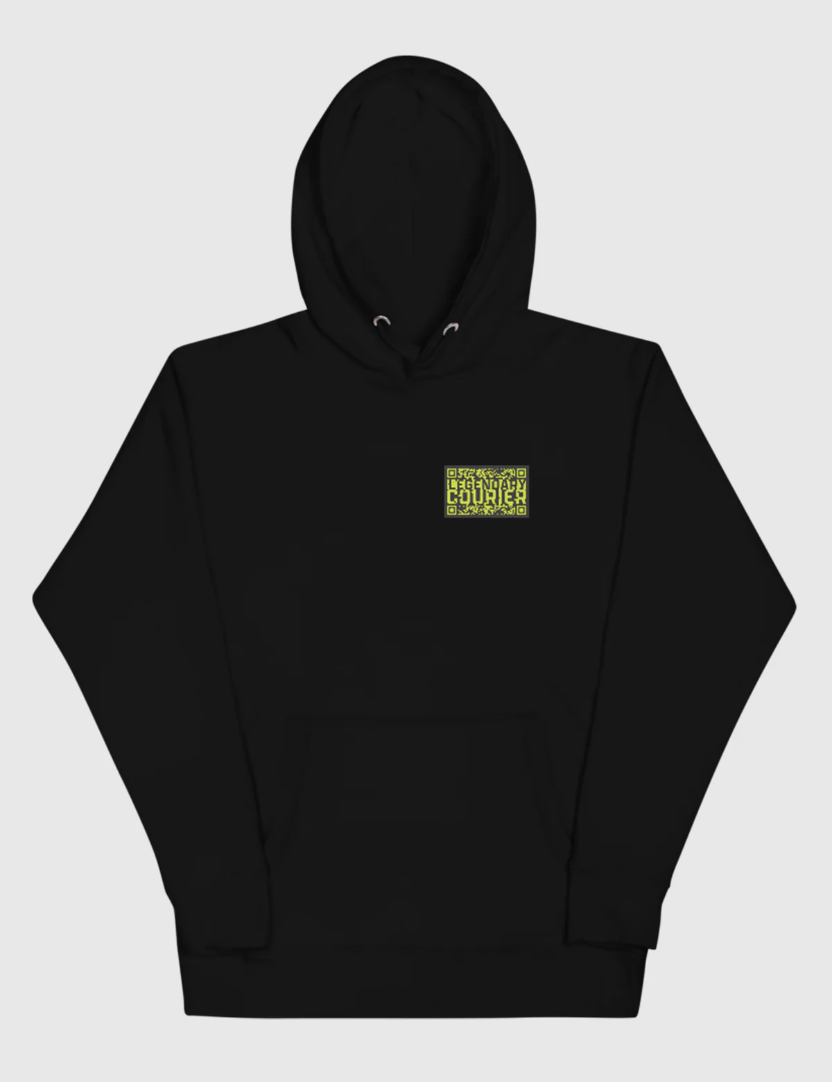 Black Knight Courier Premium Unisex Hoodie [Black] - Image 4