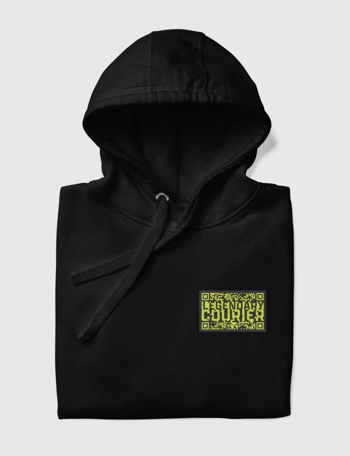 Black Knight Courier Premium Unisex Hoodie [Black] - Image 5