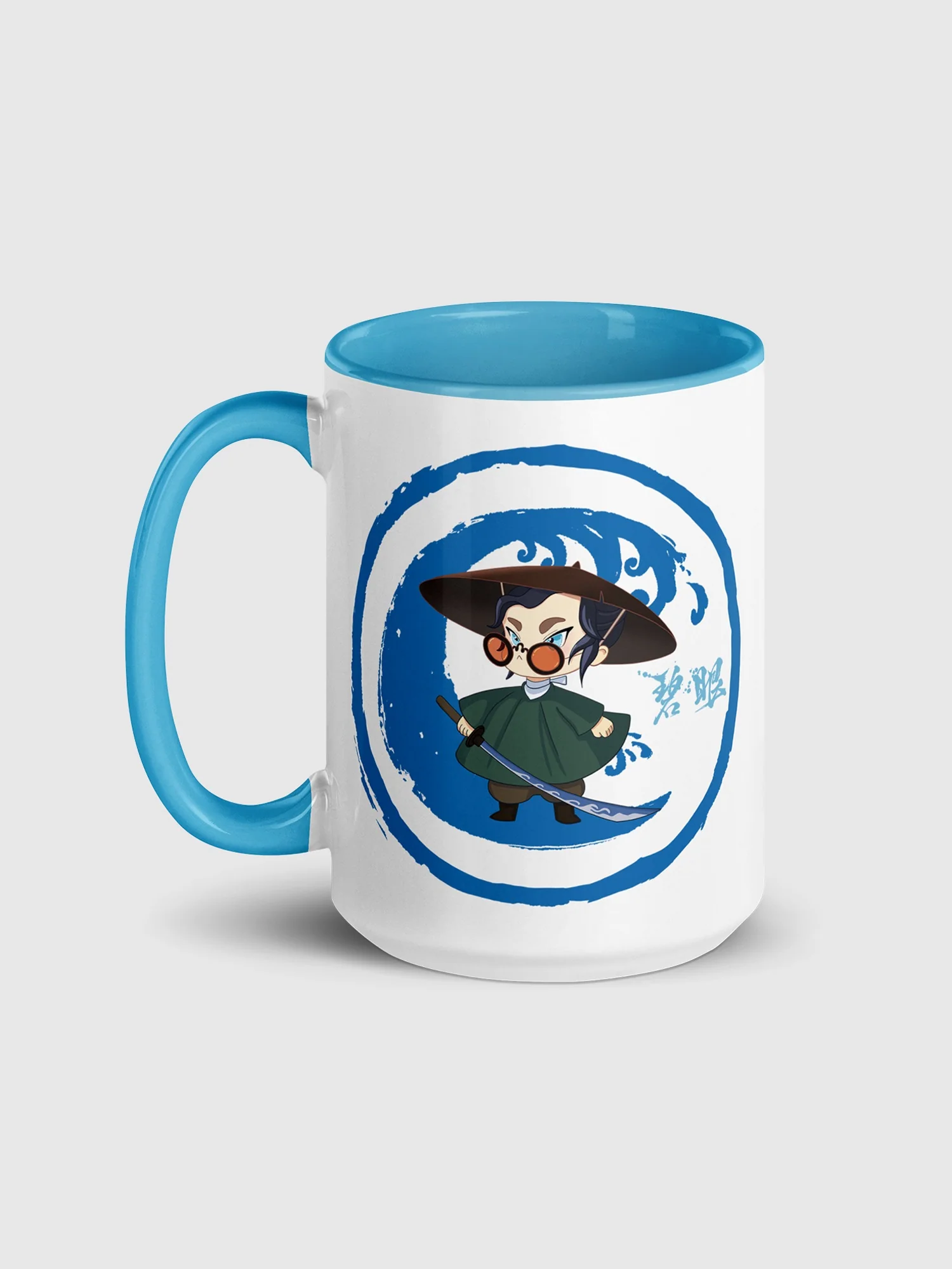 Blue Eye Samurai Chibi Mizu Two-Tone Mug - Image 5