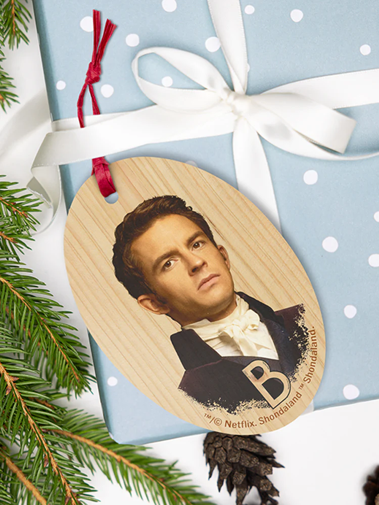 Bridgerton Anthony Wooden Ornament - Image 3