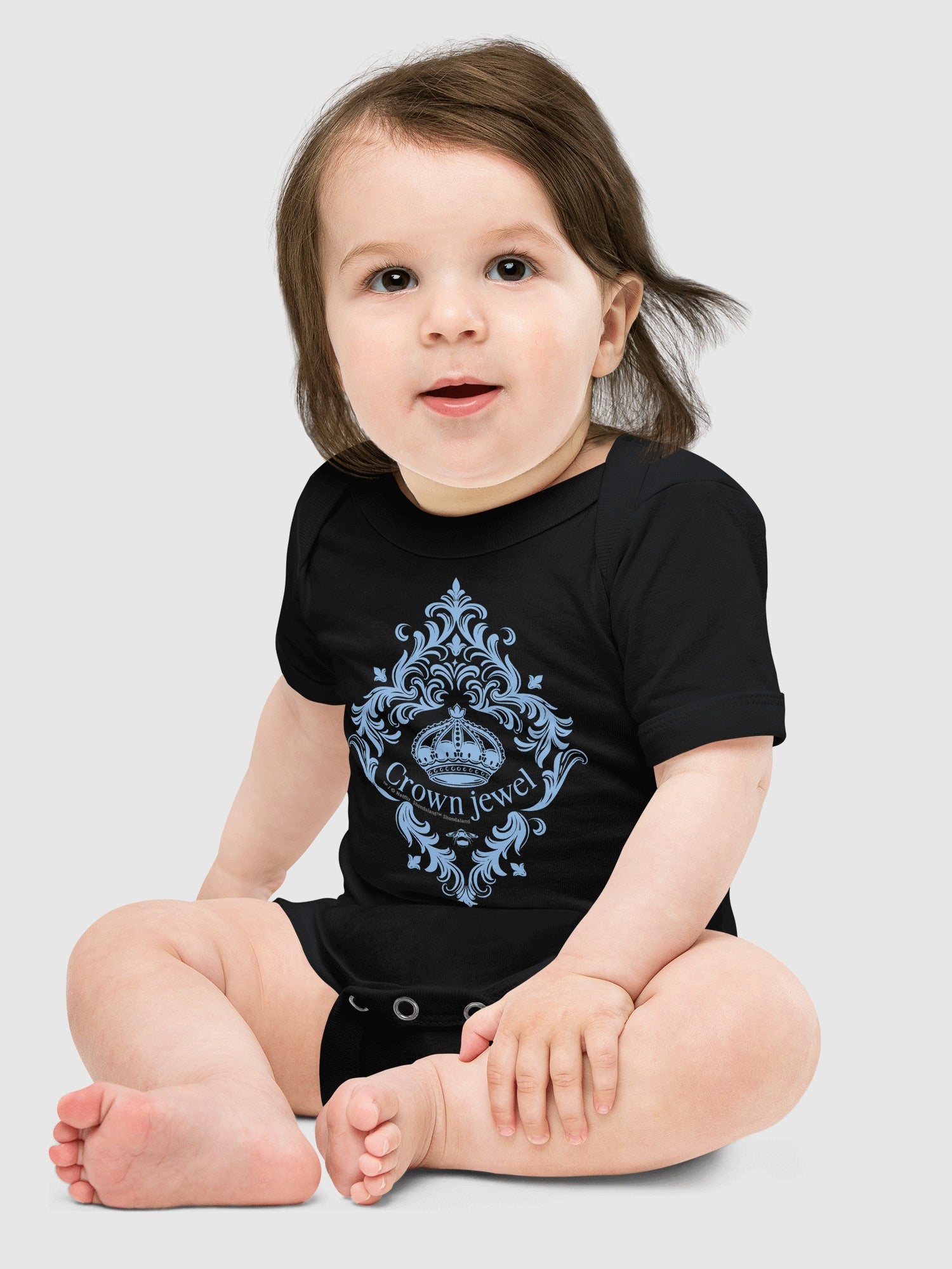 Bridgerton Baby Bodysuit Crown Jewel - Image 2