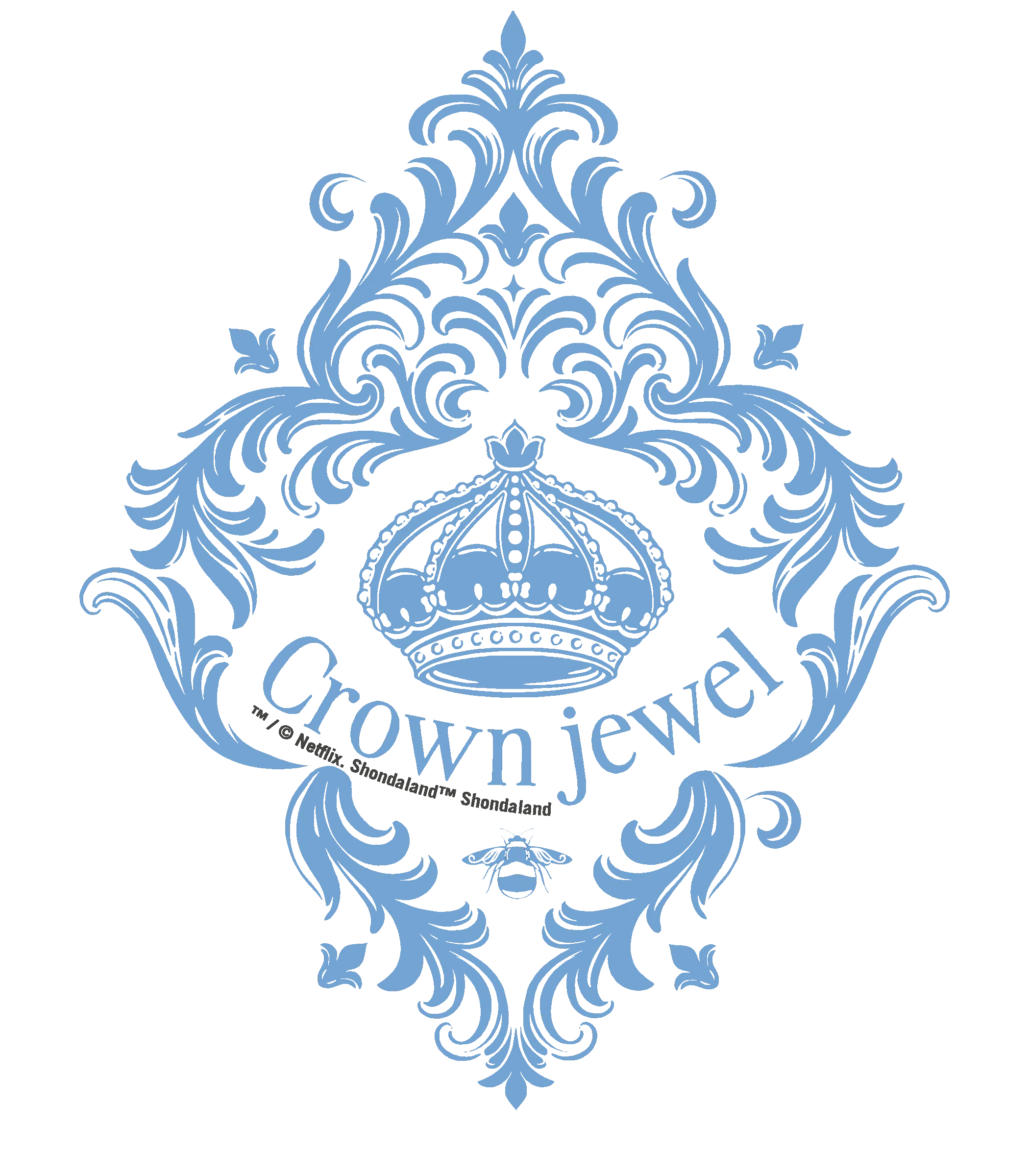 Bridgerton Baby Bodysuit Crown Jewel - Image 3
