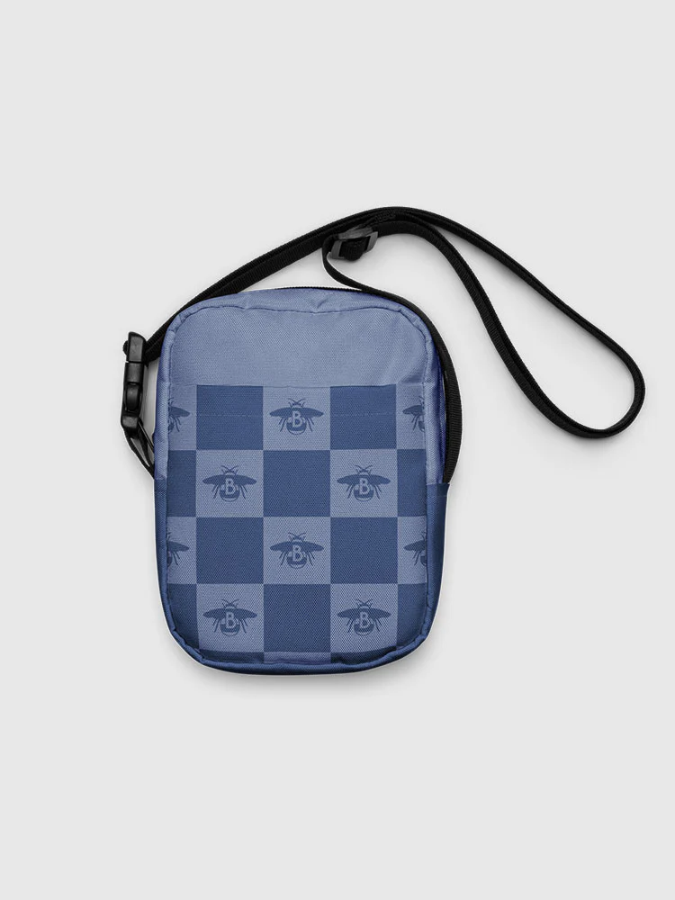 Bridgerton Bee Checkered Crossbody Bag - Image 2