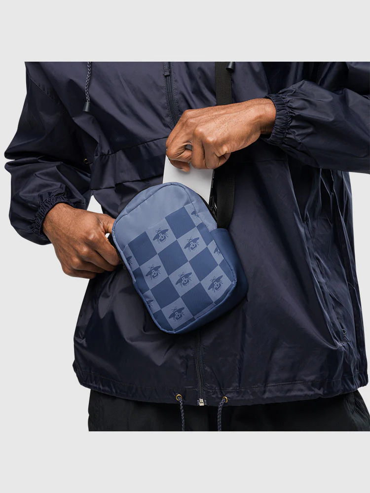 Bridgerton Bee Checkered Crossbody Bag - Image 3
