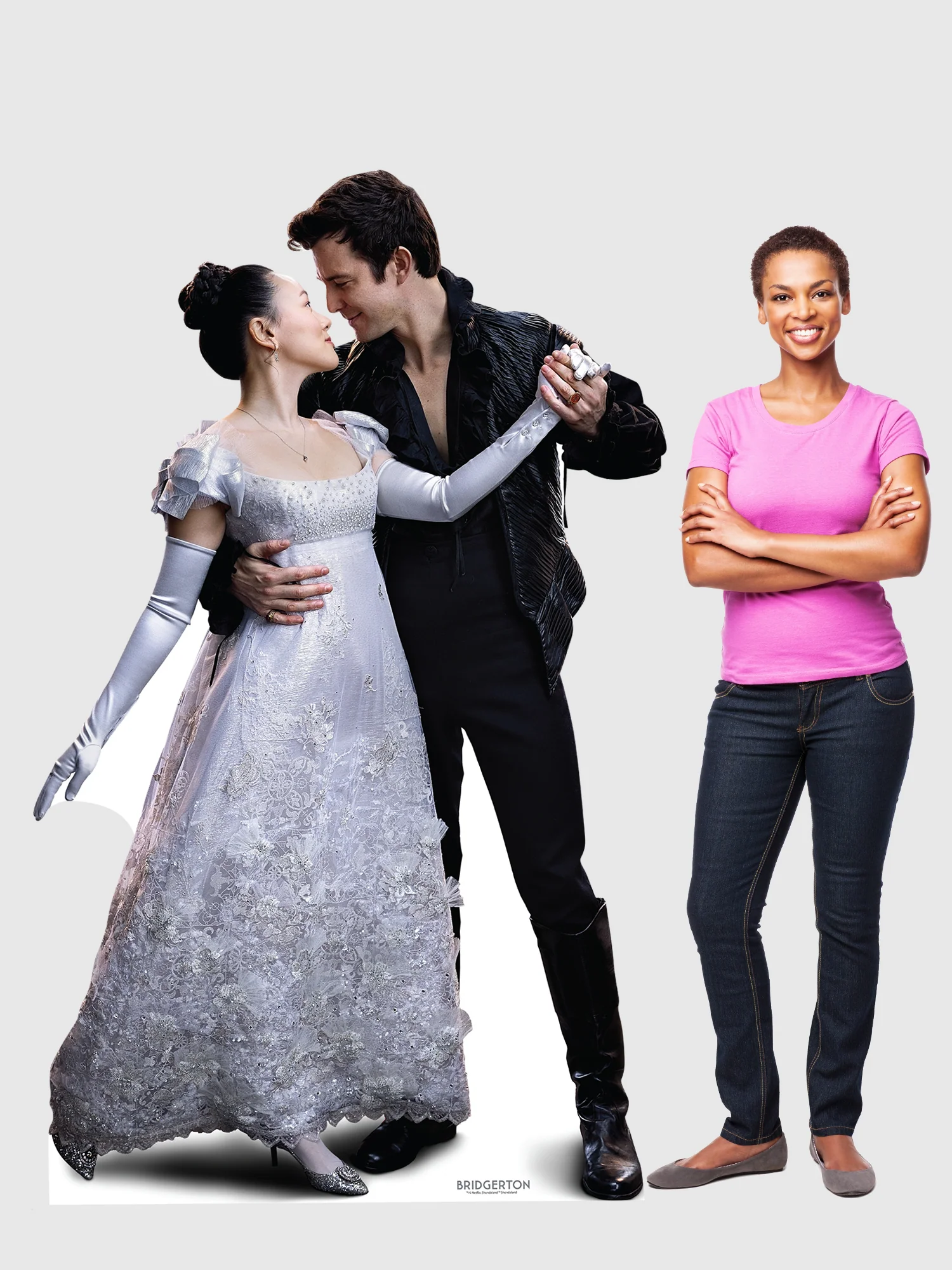 Bridgerton Benedict & Sophie Cardboard Cutout Standee - Image 3