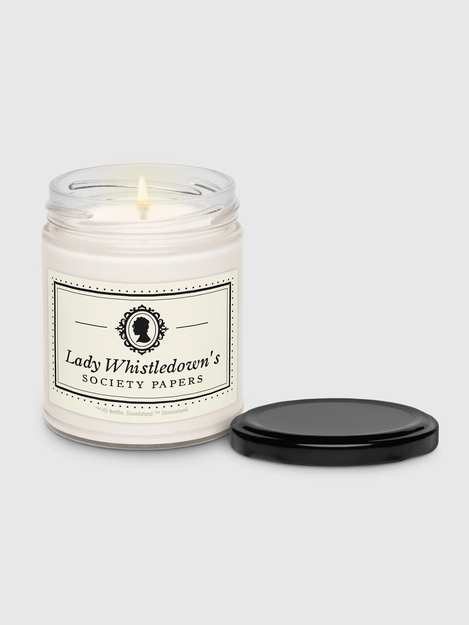 Bridgerton Scented Candle Lady Whistledown News Paper - Image 2