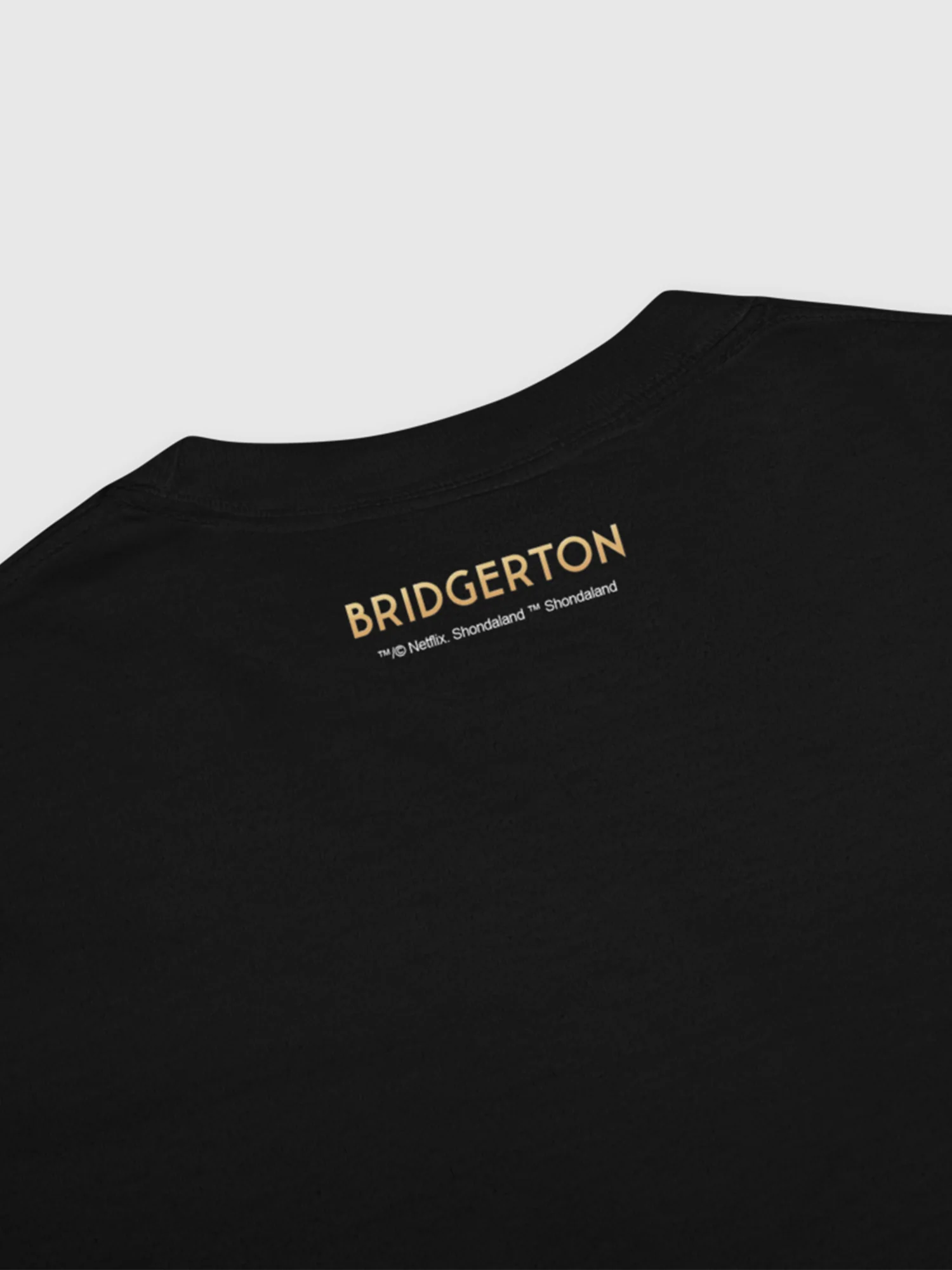 Bridgerton Colin Unisex Heavyweight T-Shirt [Black] - Image 4