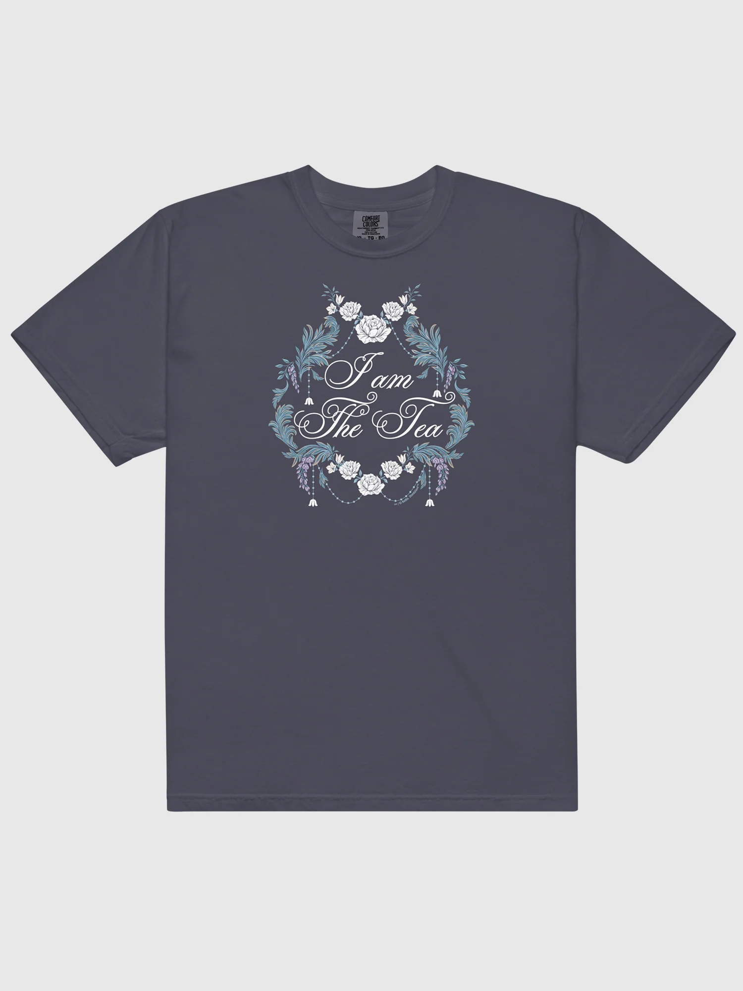 Bridgerton Comfort Colors T-Shirt I Am The Tea - Image 2
