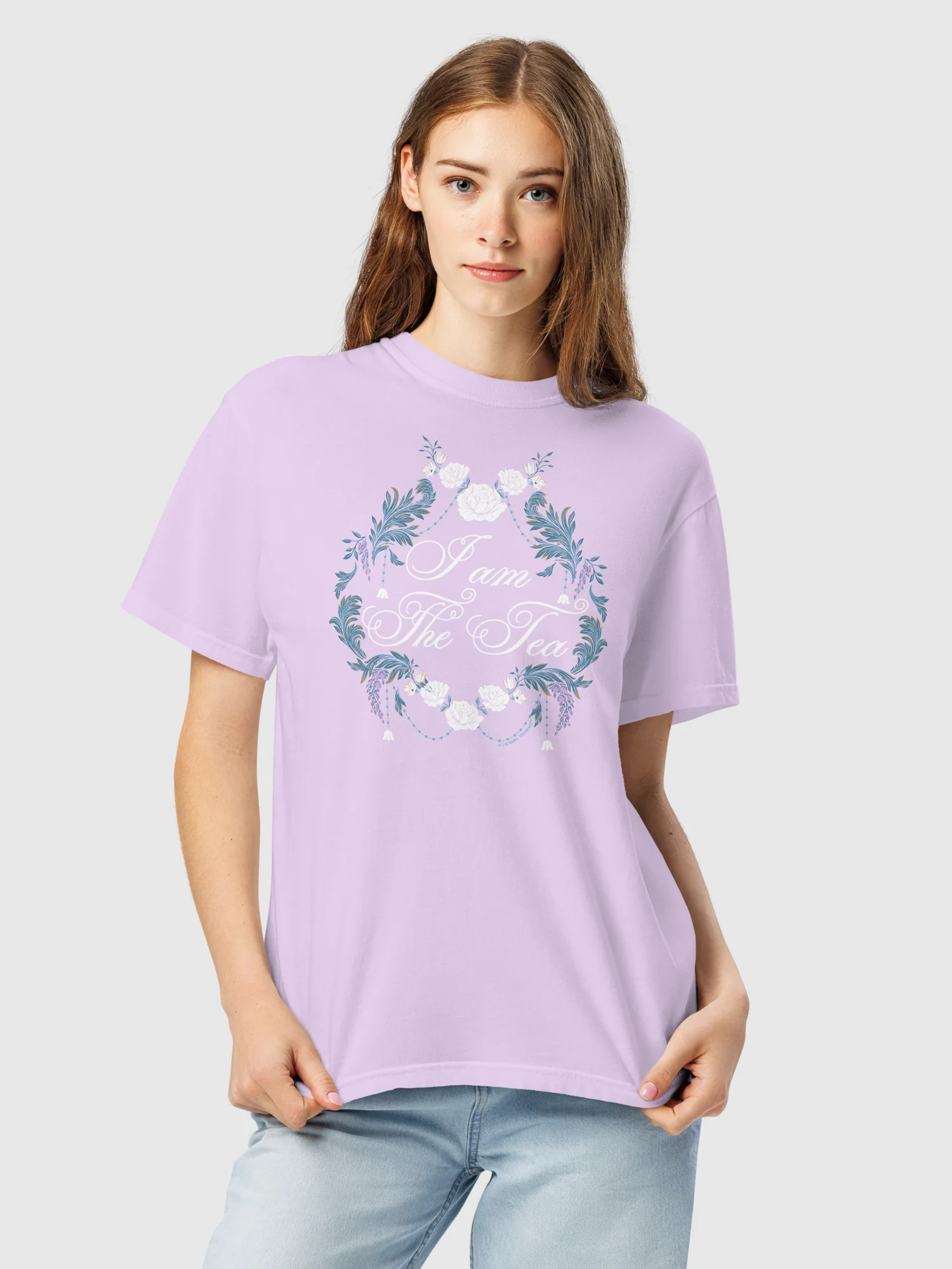 Bridgerton Comfort Colors T-Shirt I Am The Tea - Image 3