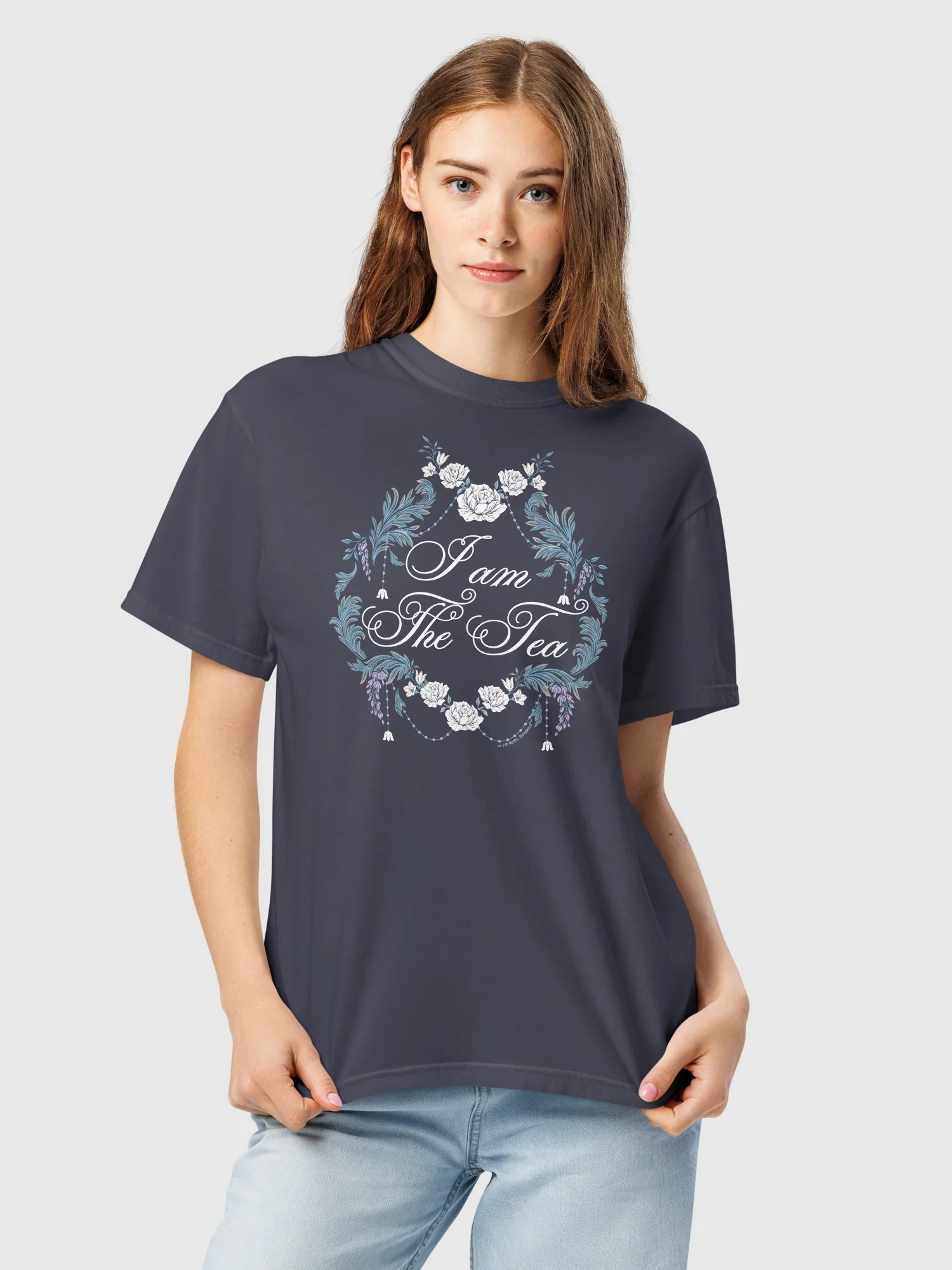 Bridgerton Comfort Colors T-Shirt I Am The Tea - Image 4