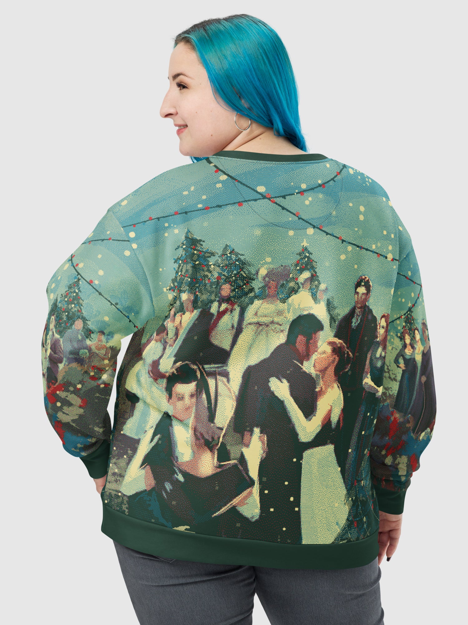 Bridgerton Crewneck Sweatshirt Holiday Ball - Image 3