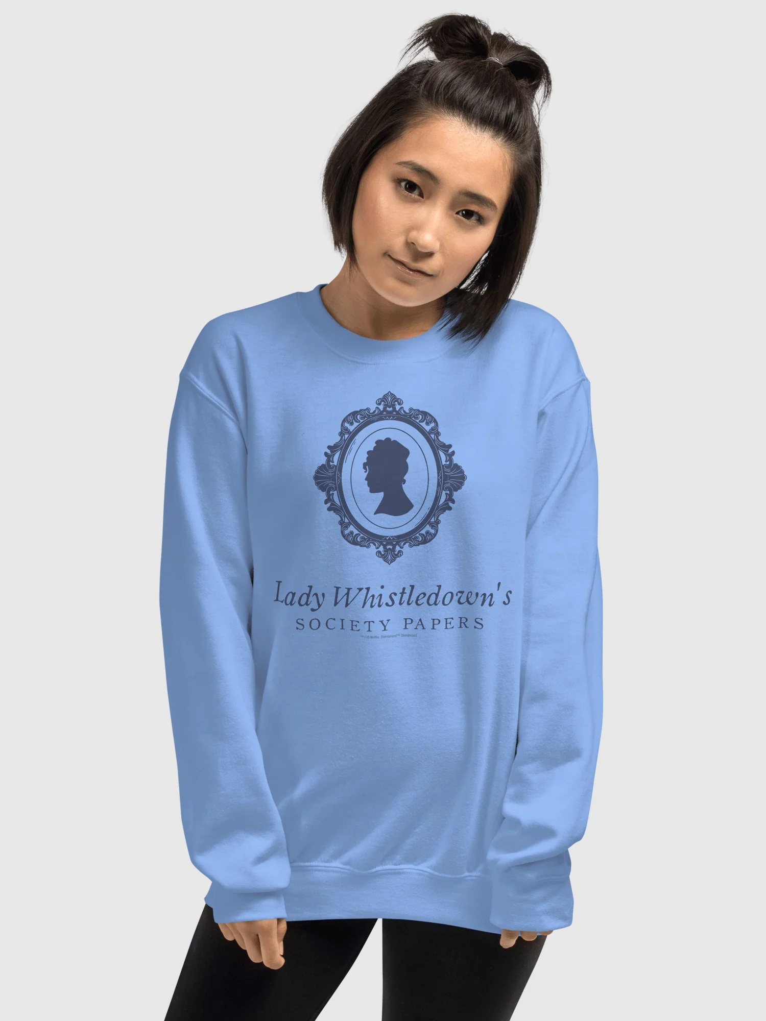Bridgerton  Crewneck Sweatshirt Lady Whistledown's Society Papers - Image 2