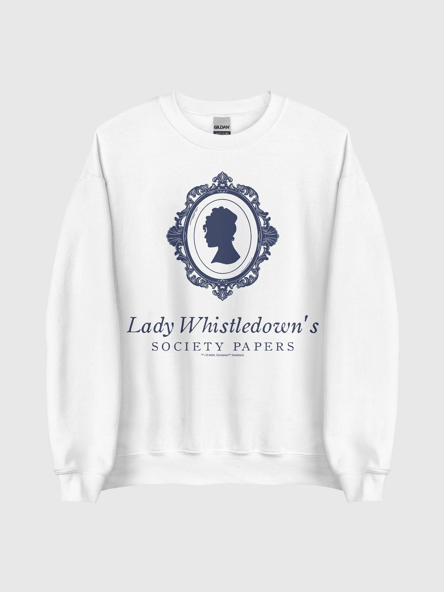 Bridgerton  Crewneck Sweatshirt Lady Whistledown's Society Papers - Image 3