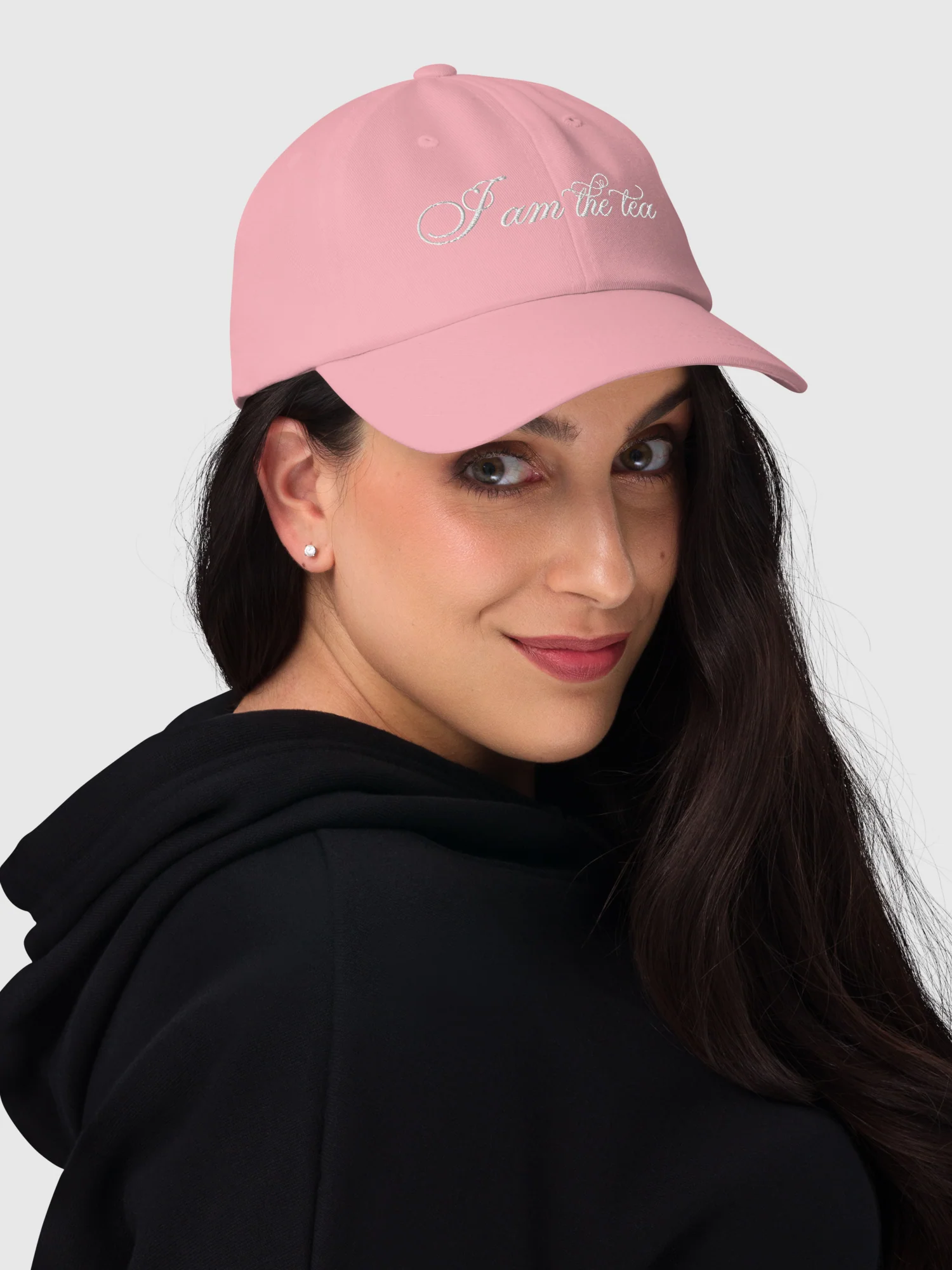 Bridgerton Embroidered Dad Hat I Am The Tea - Image 6