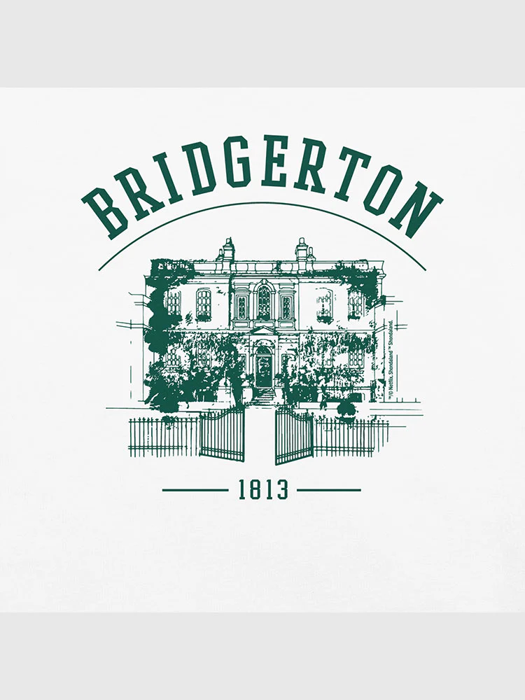 Bridgerton House Comfort Colors T-Shirt [Green House] - Image 5