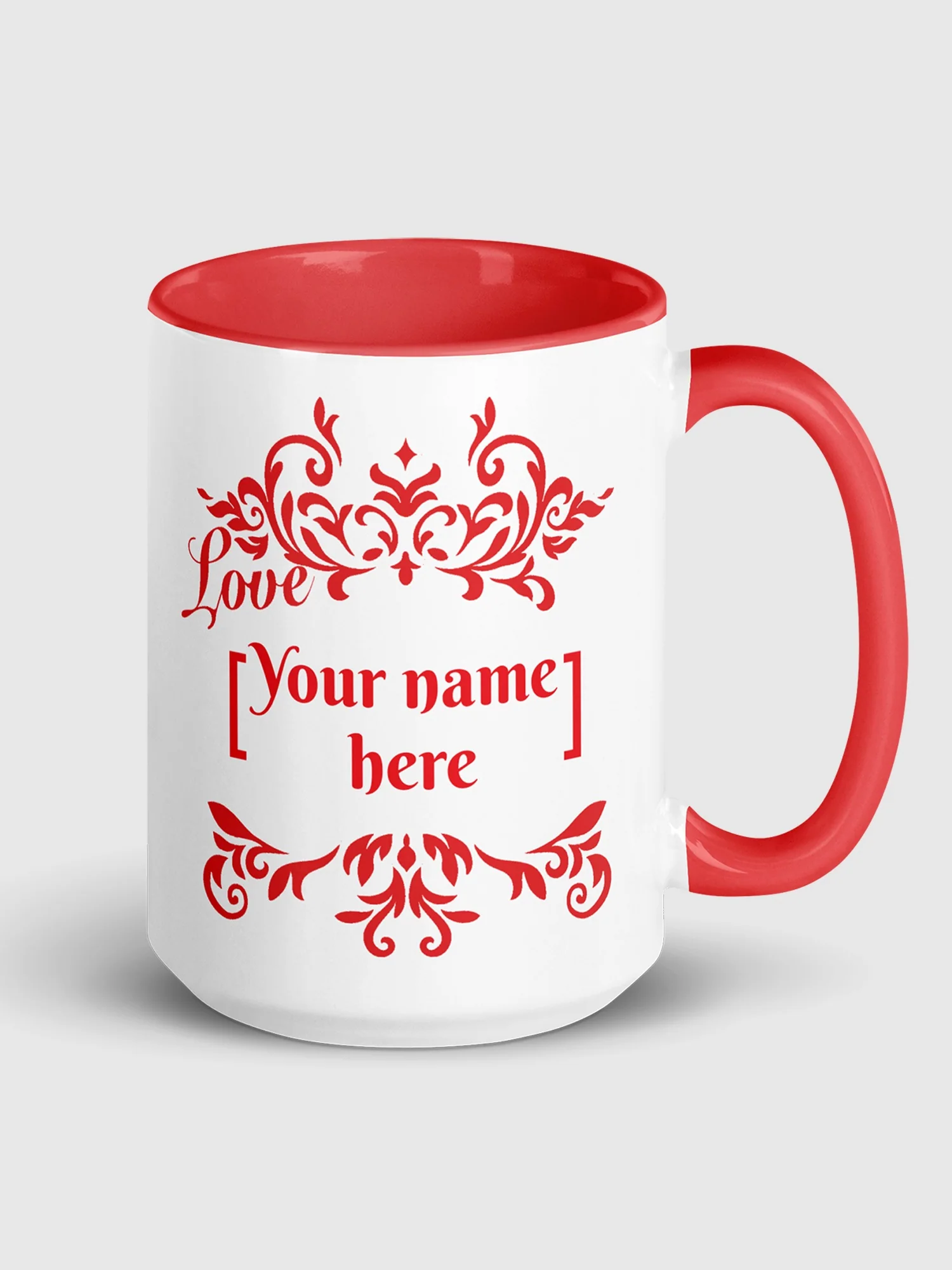 Bridgerton I Burn For You Personalized Two-tone Mug - Image 6