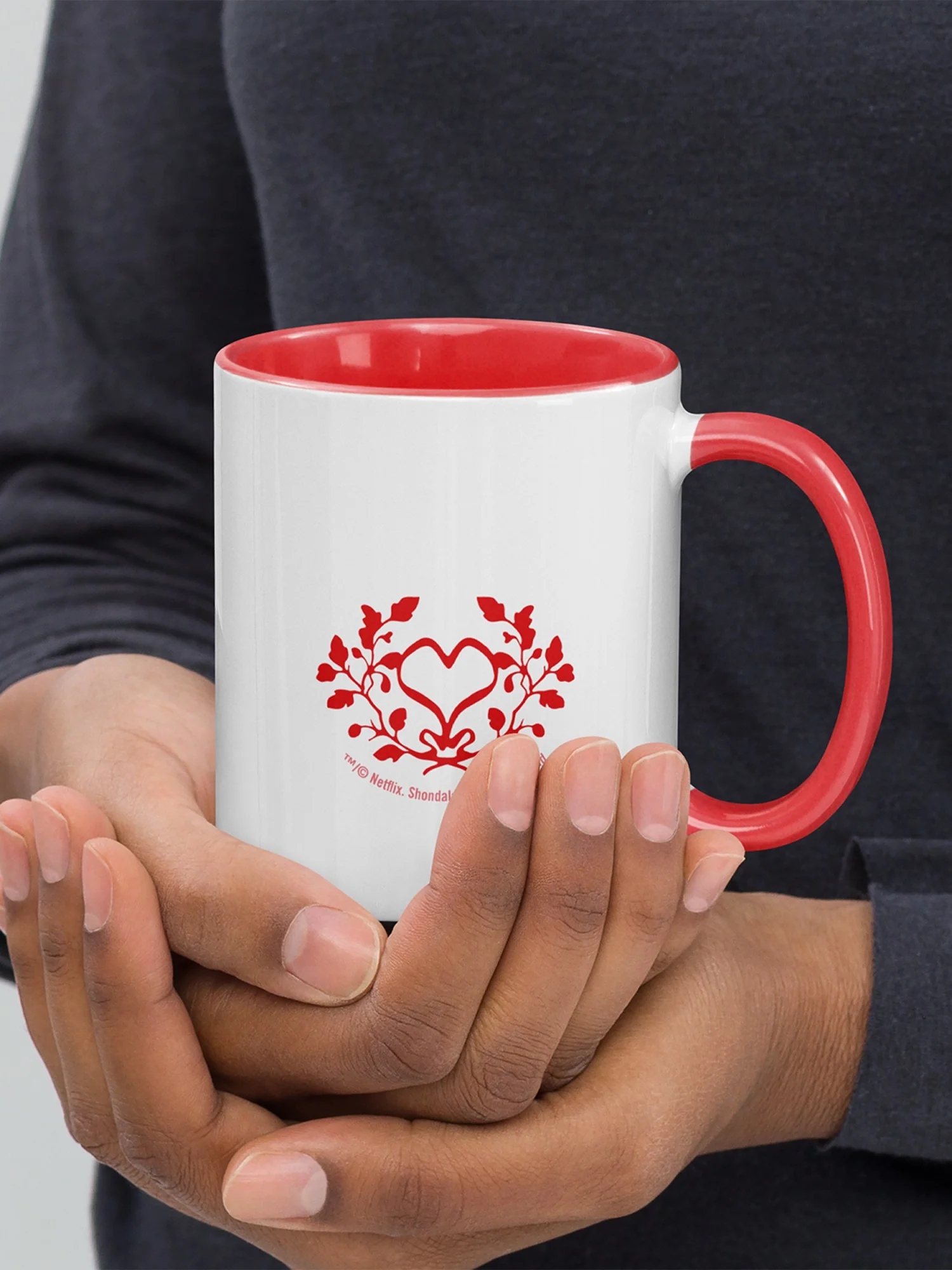 Bridgerton I Burn For You Two-tone Mug - Image 4