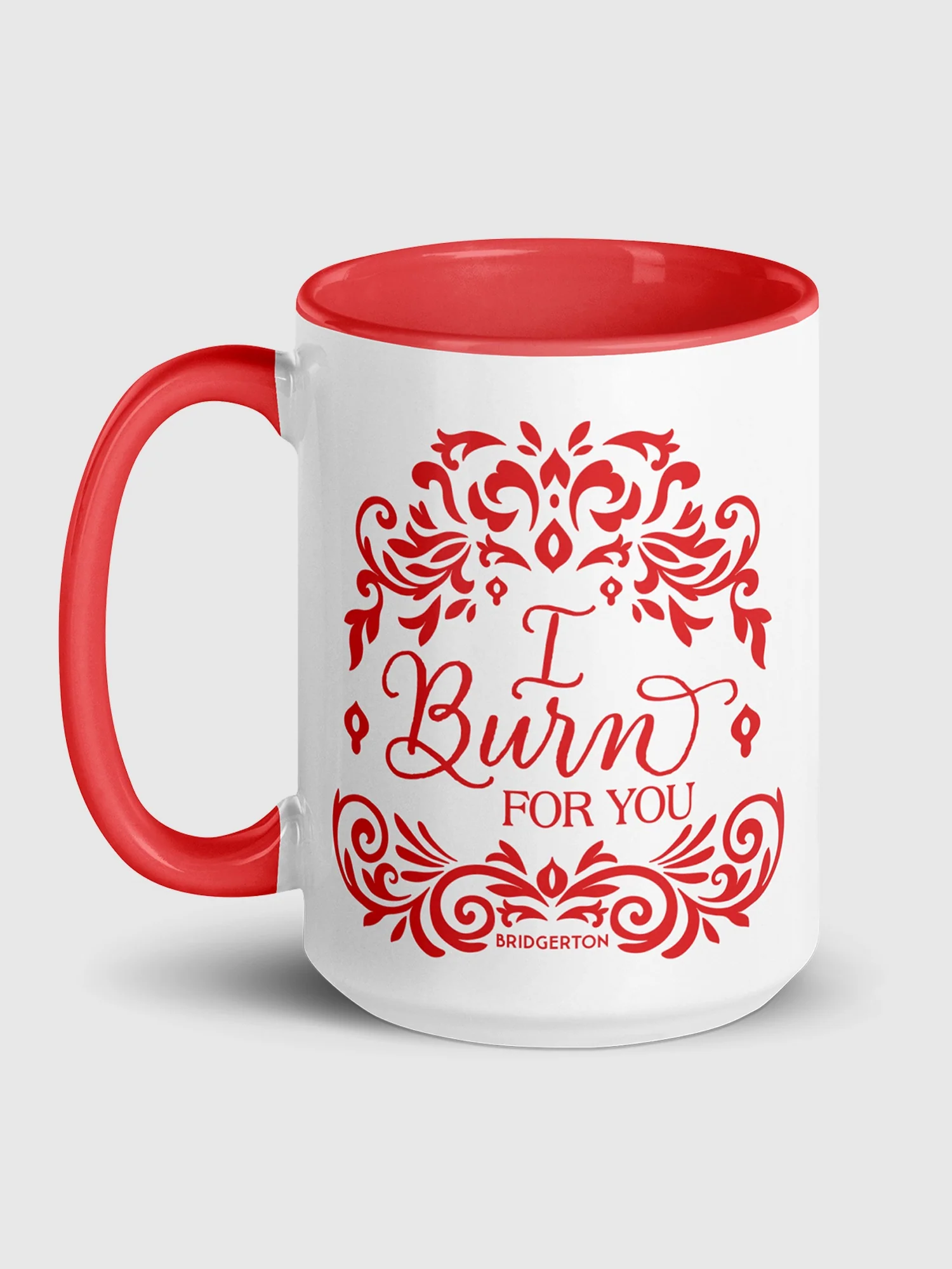 Bridgerton I Burn For You Two-tone Mug - Image 5