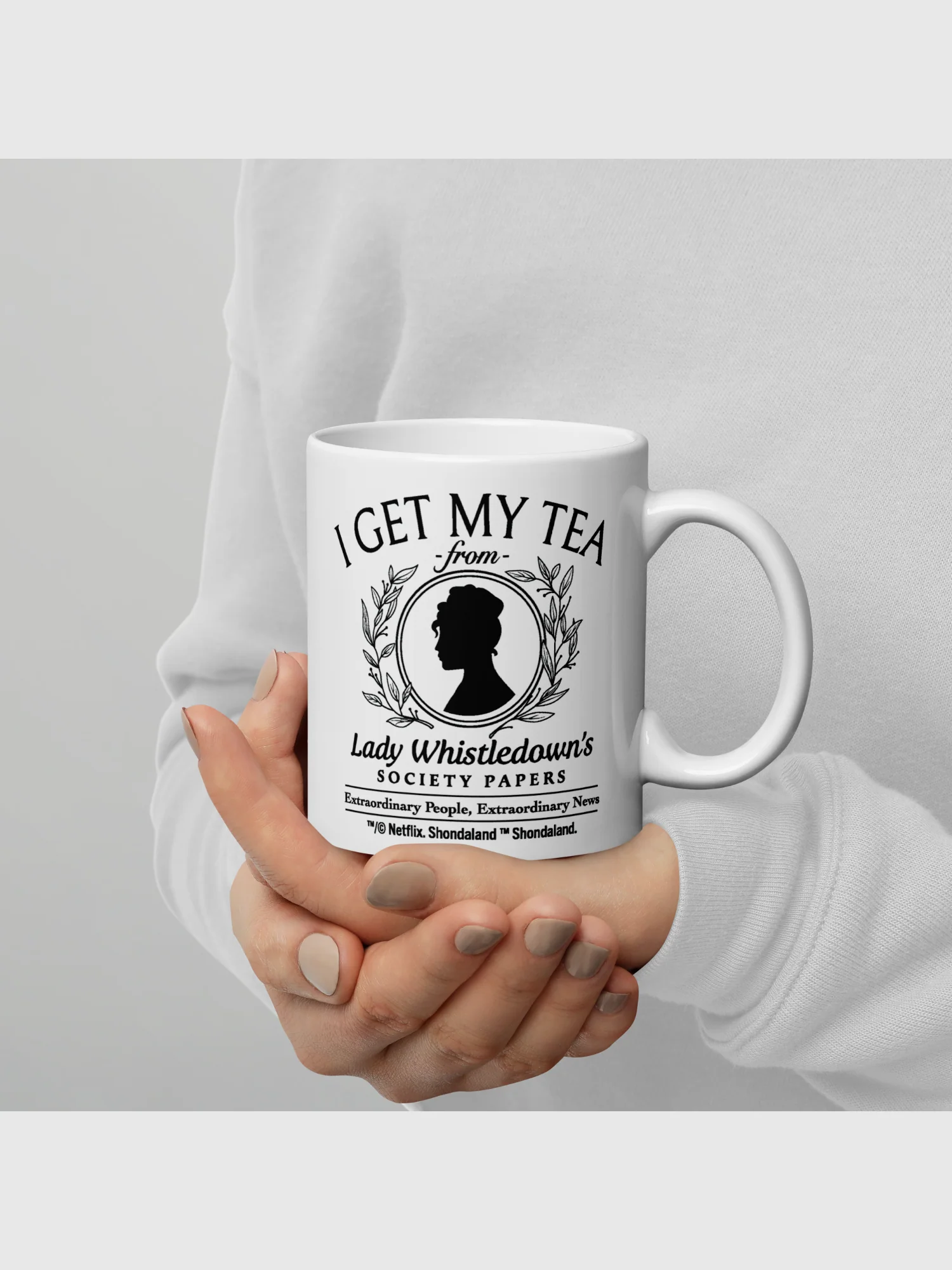 Lady Whistledown I Get My Tea 11 oz. Mug - Image 4