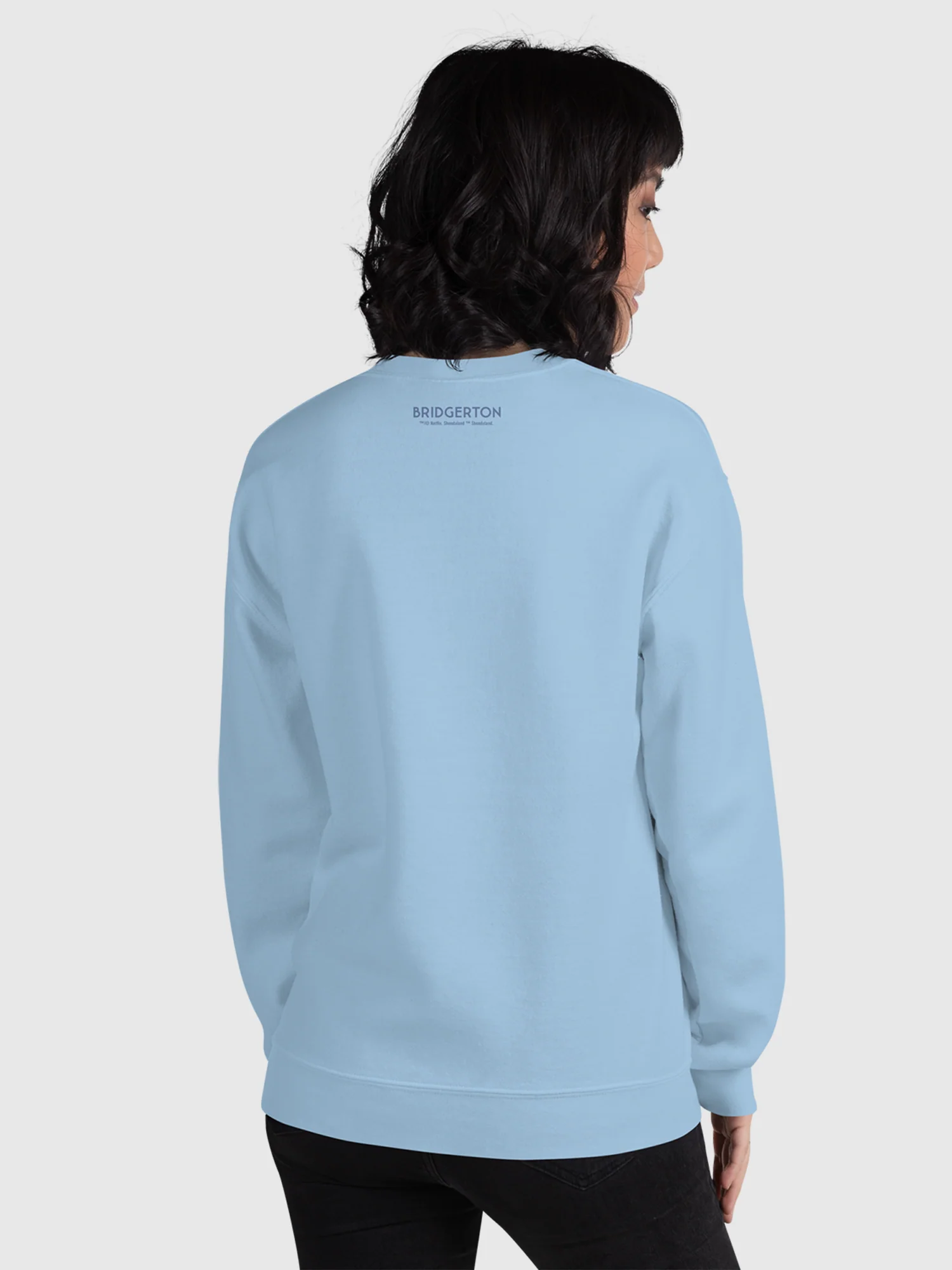 Bridgerton Lady Whistledown Embroidered Crewneck Sweatshirt - Image 5