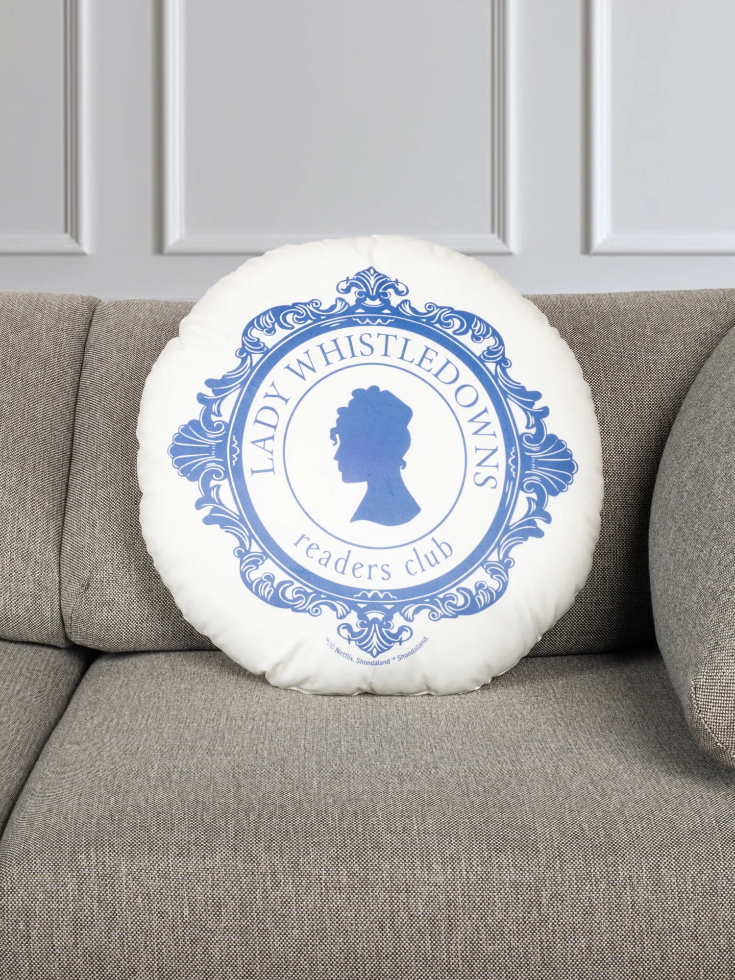 Lady Whistledown Reader's Club Pillow - Image 2