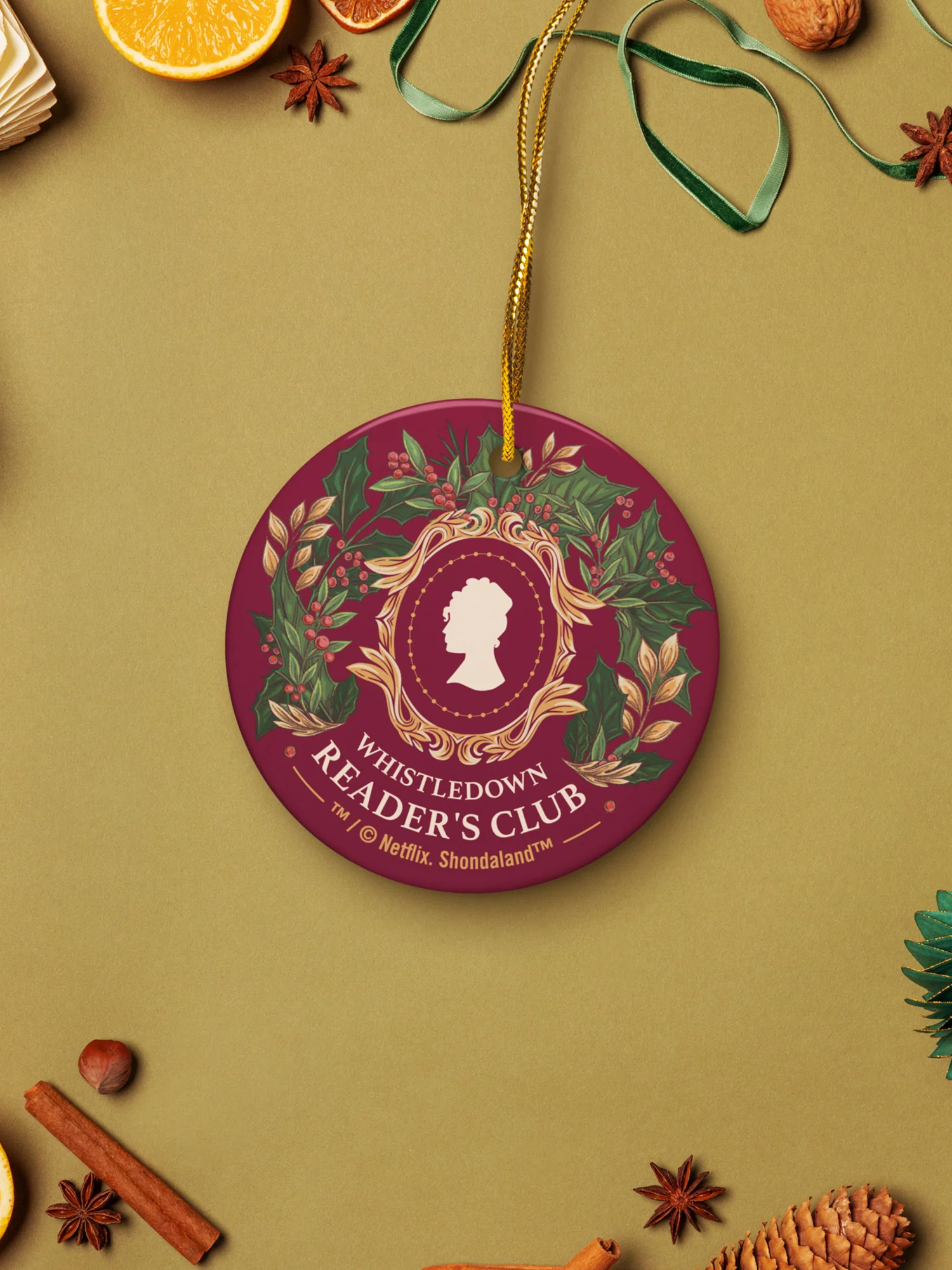 Bridgerton Ornament Reader's Club - Image 2