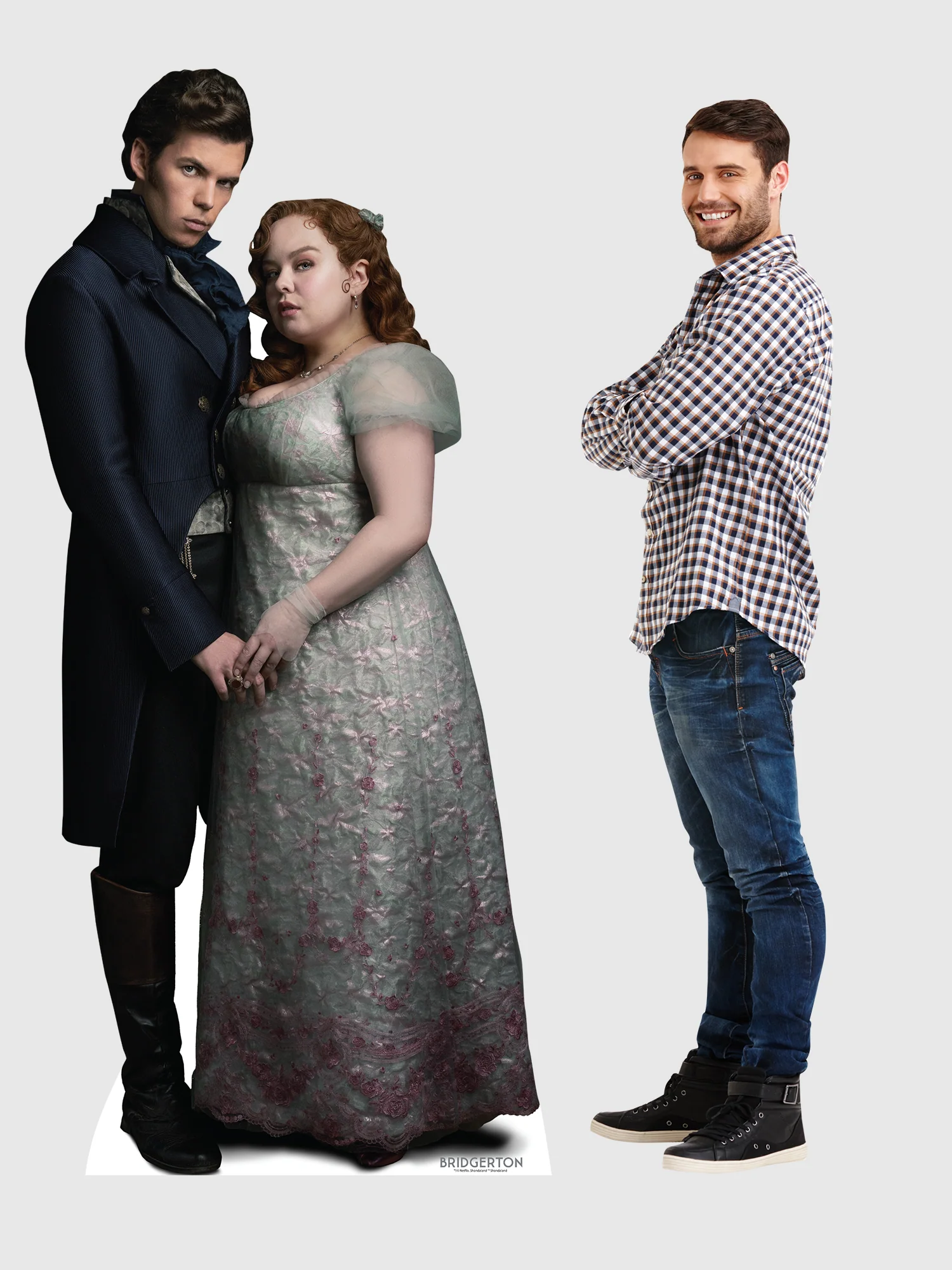 Bridgerton Penelope & Colin Cardboard Cutout Standee - Image 3