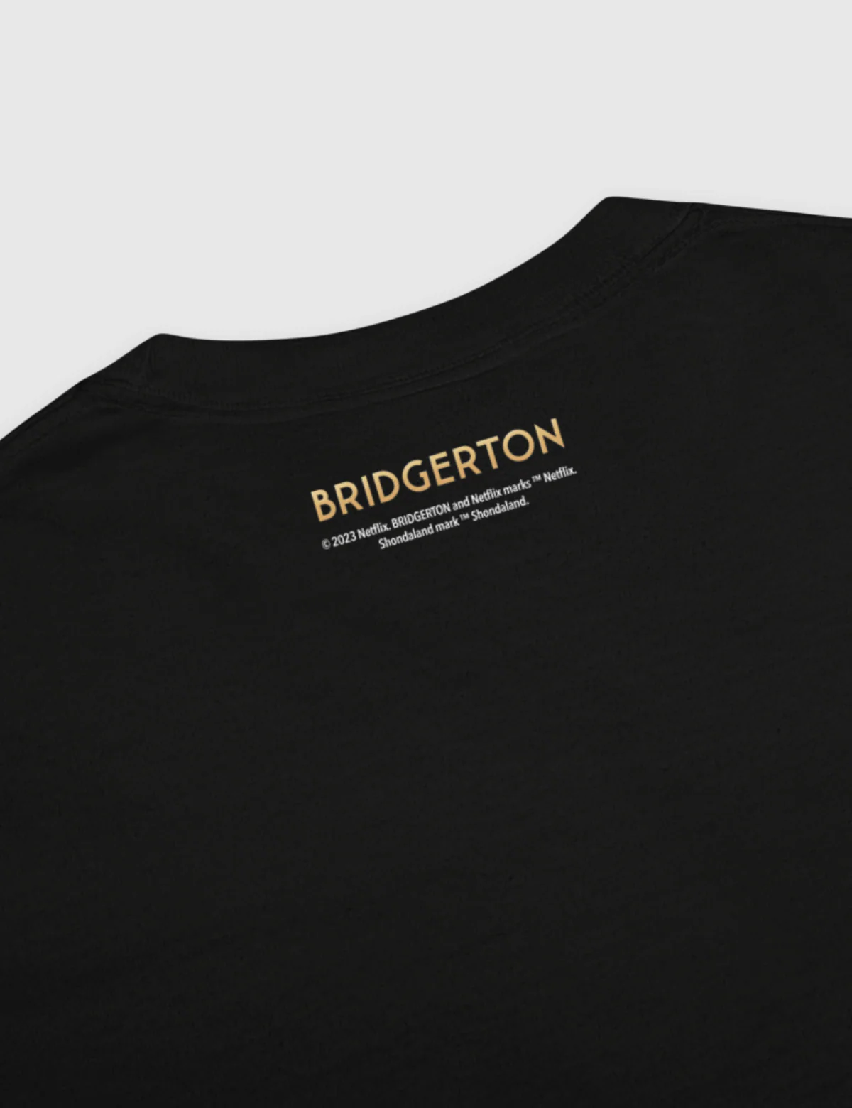 Bridgerton Penelope Unisex T-Shirt [Black] - Image 4