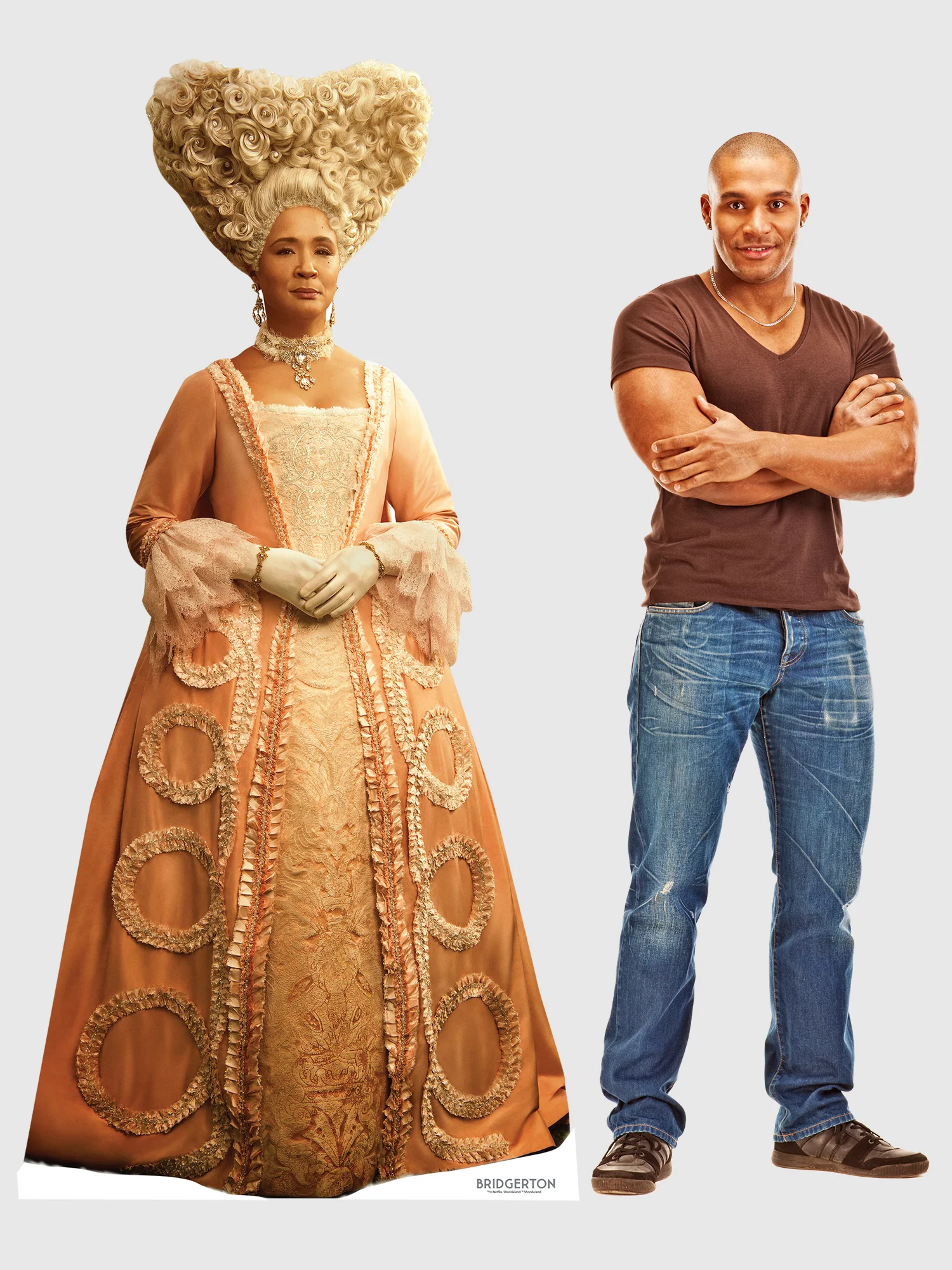 Bridgerton Queen Charlotte Cardboard Cutout Standee - Image 3