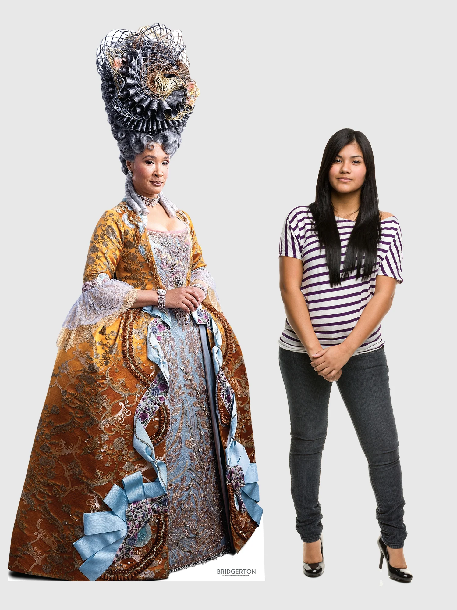 Bridgerton Queen Charlotte Season 4 Cardboard Cutout Standee - Image 3
