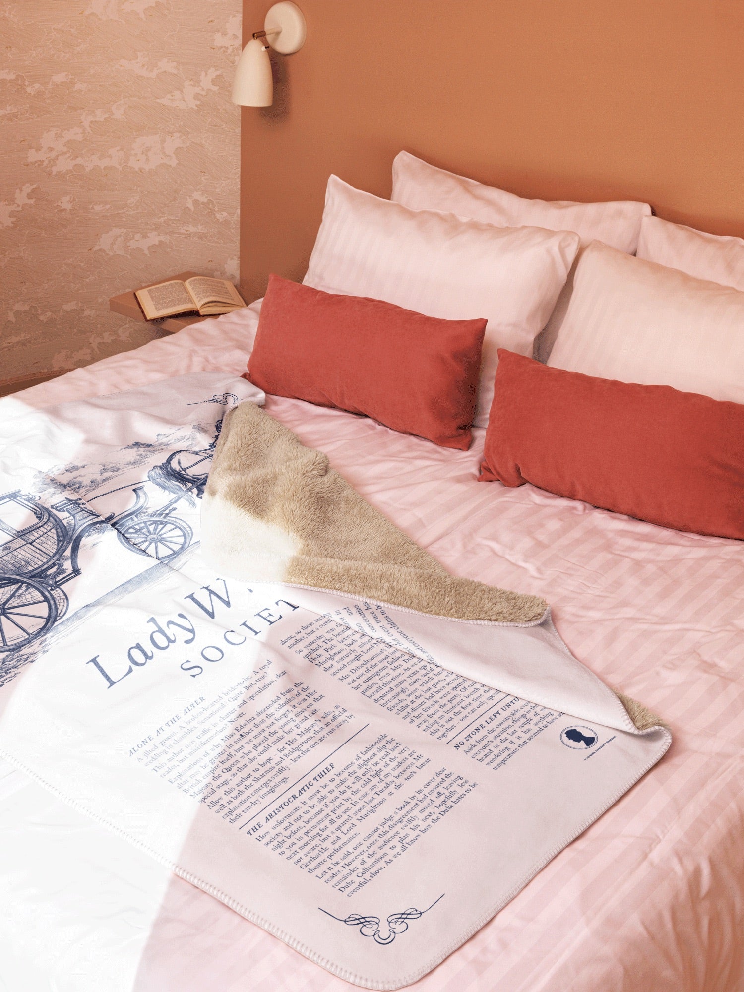 Bridgerton Sherpa Blanket Society Papers - Image 5