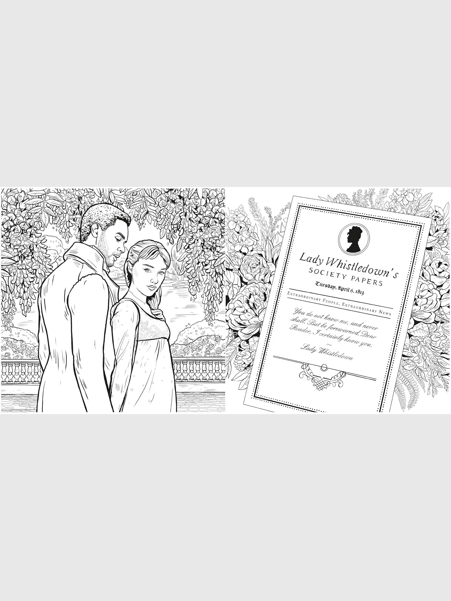 Bridgerton: The Official Coloring Book - Image 3