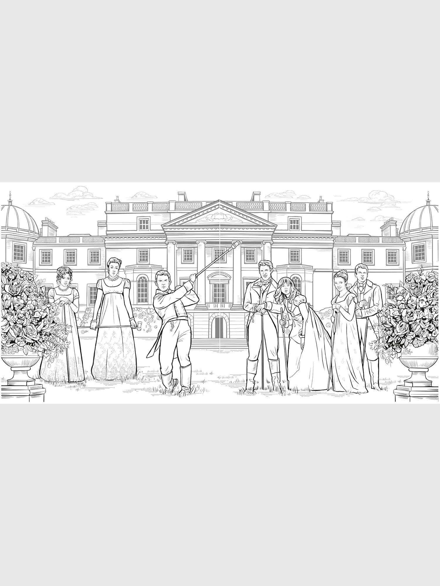 Bridgerton: The Official Coloring Book - Image 6