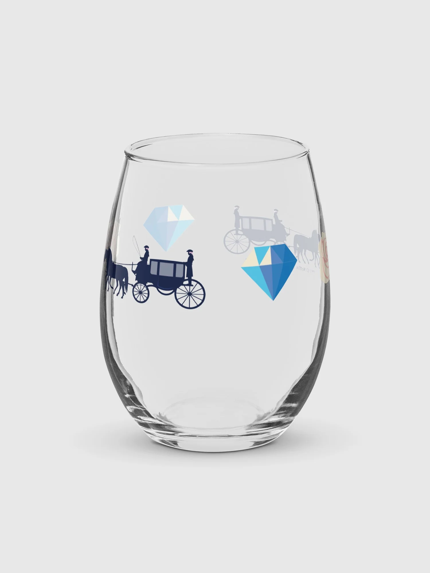 Bridgerton The Ton Stemless Wine Glass - Image 2