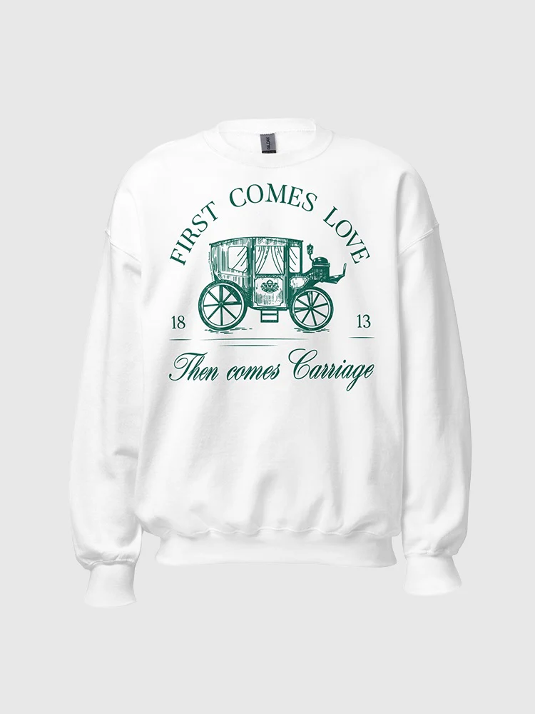 Bridgerton Then Comes Carriage Crewneck Sweatshirt - Image 4
