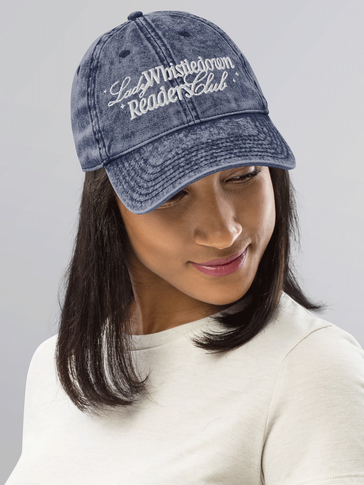 Bridgerton Vintage Cap Lady Whistledown Readers Club - Image 3