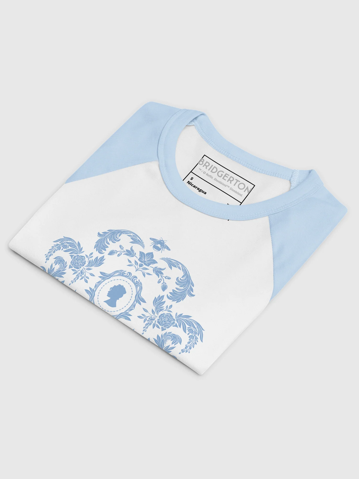 Bridgerton Women's Raglan Baby T-Shirt Lady Whistledown - Image 2