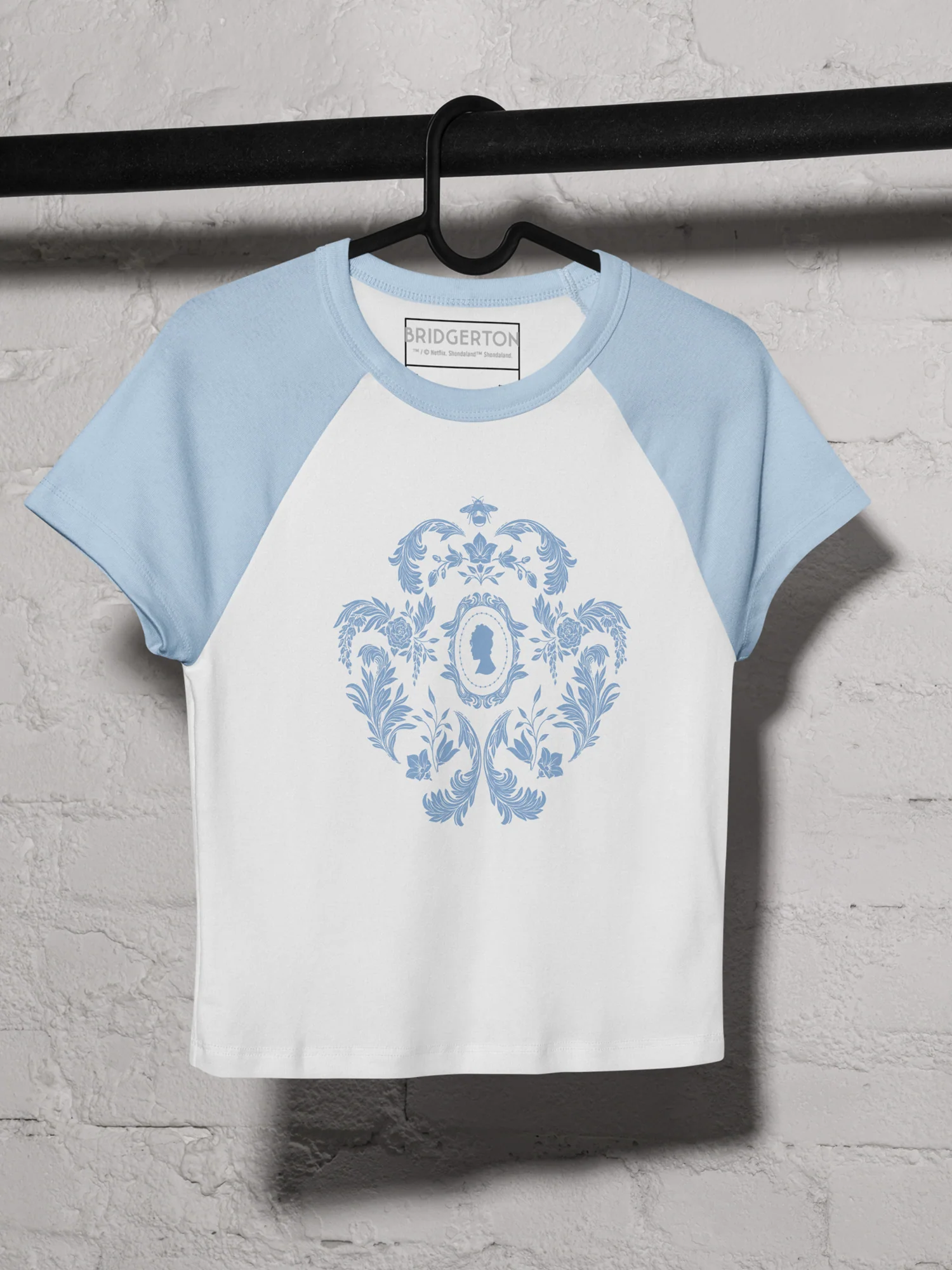 Bridgerton Women's Raglan Baby T-Shirt Lady Whistledown - Image 3