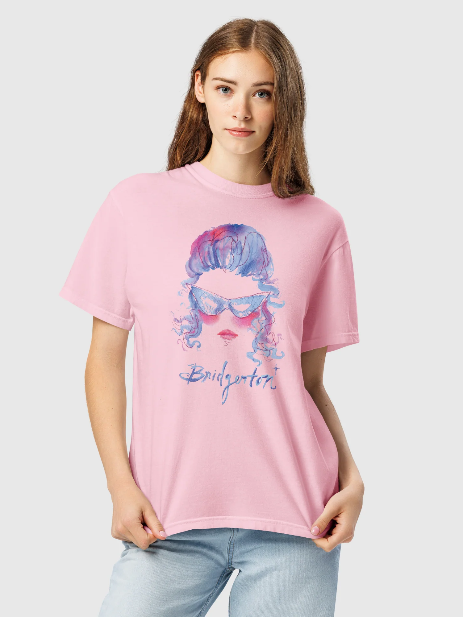 Bridgerton x Girl Knew York Comfort Colors T-Shirt - Image 3