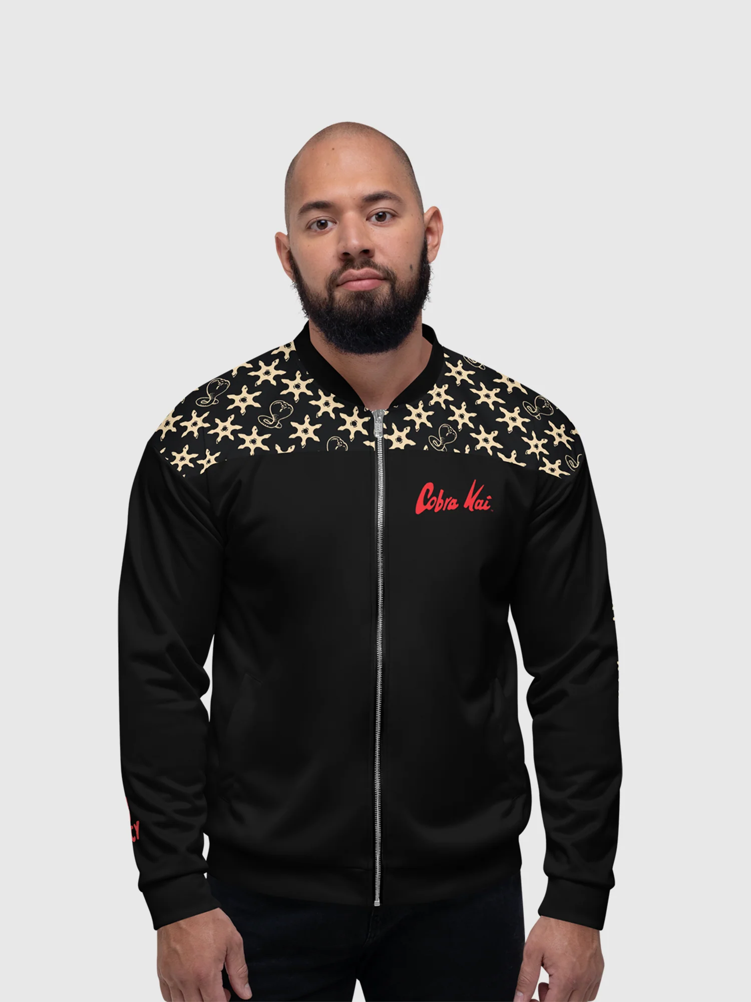 Cobra Kai Cobra Bomber Jacket - Image 3