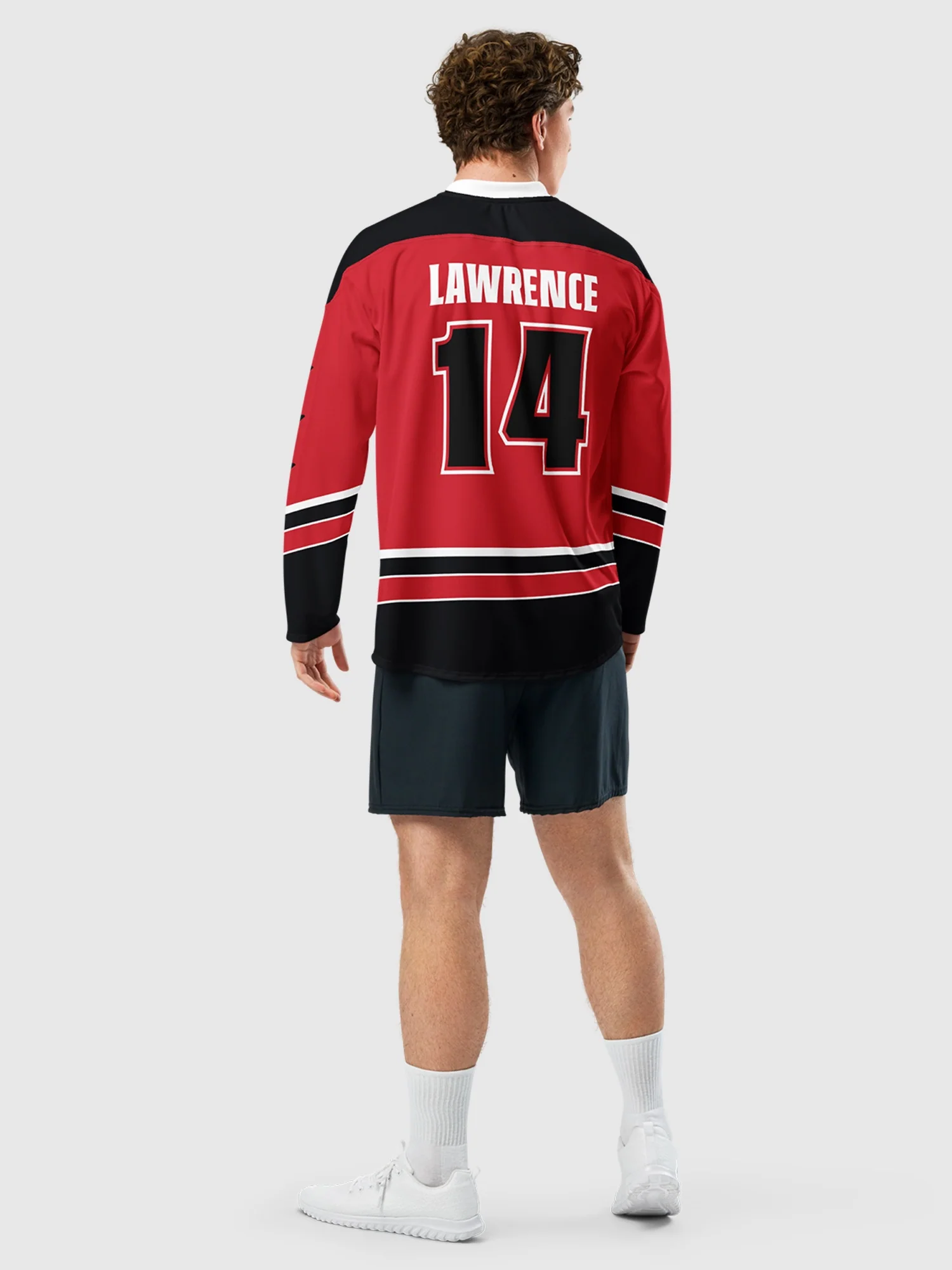 Cobra Kai Eagle Fang Hockey Jersey - Image 4