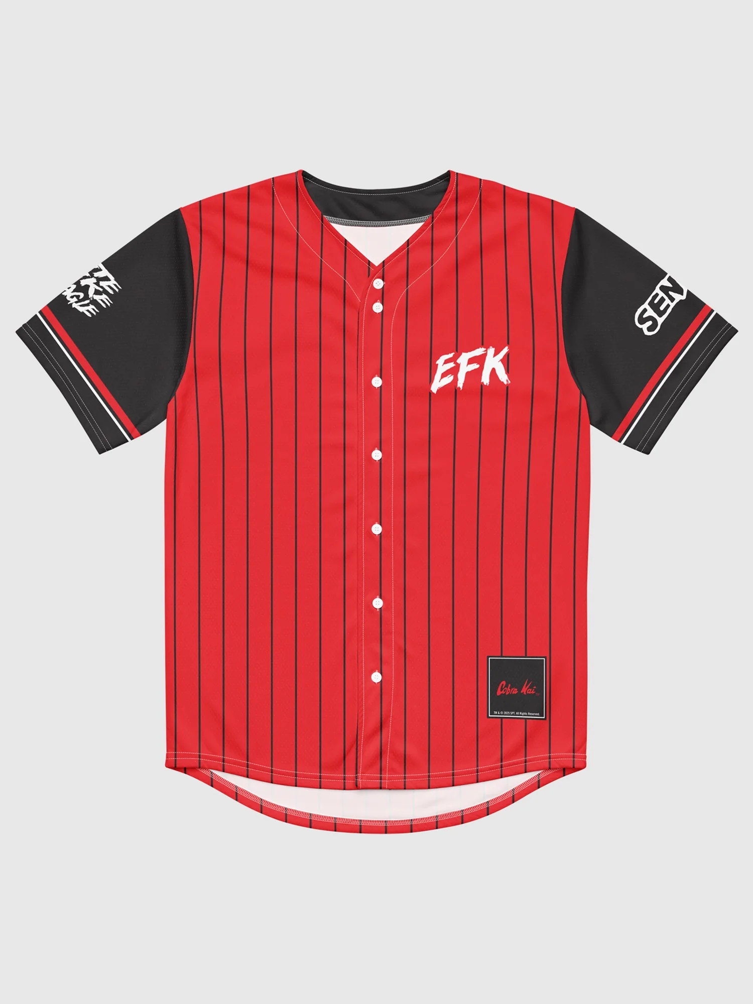 Cobra Kai Eagle Fang Karate Unisex Baseball Jersey - Image 2