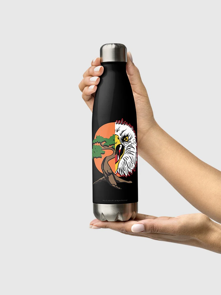 Cobra Kai Miyagi Eagle 20 oz. Stainless Steel Water Bottle - Image 3