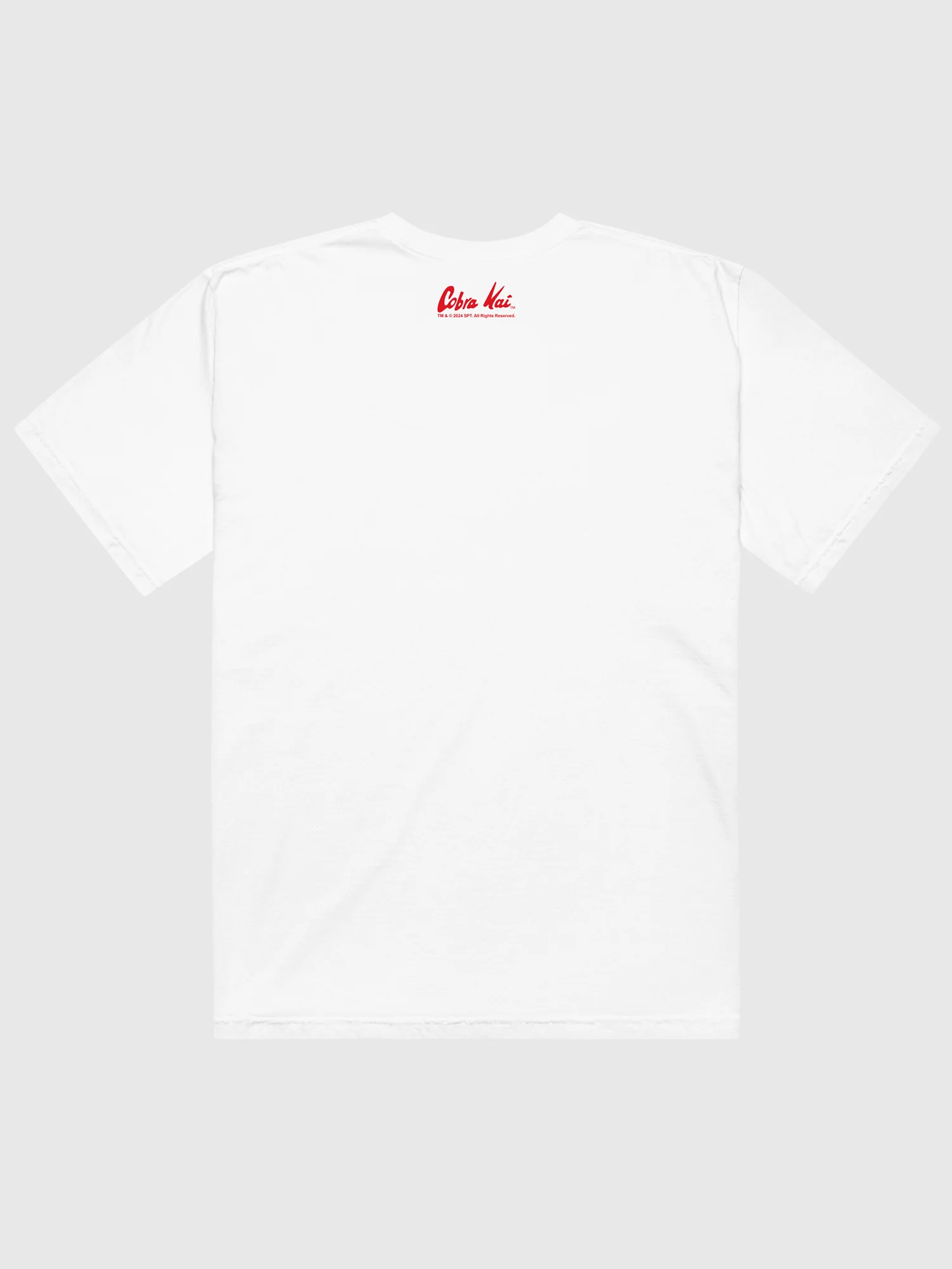 Cobra Kai Red Cobra Comfort Colors T-Shirt - Image 2